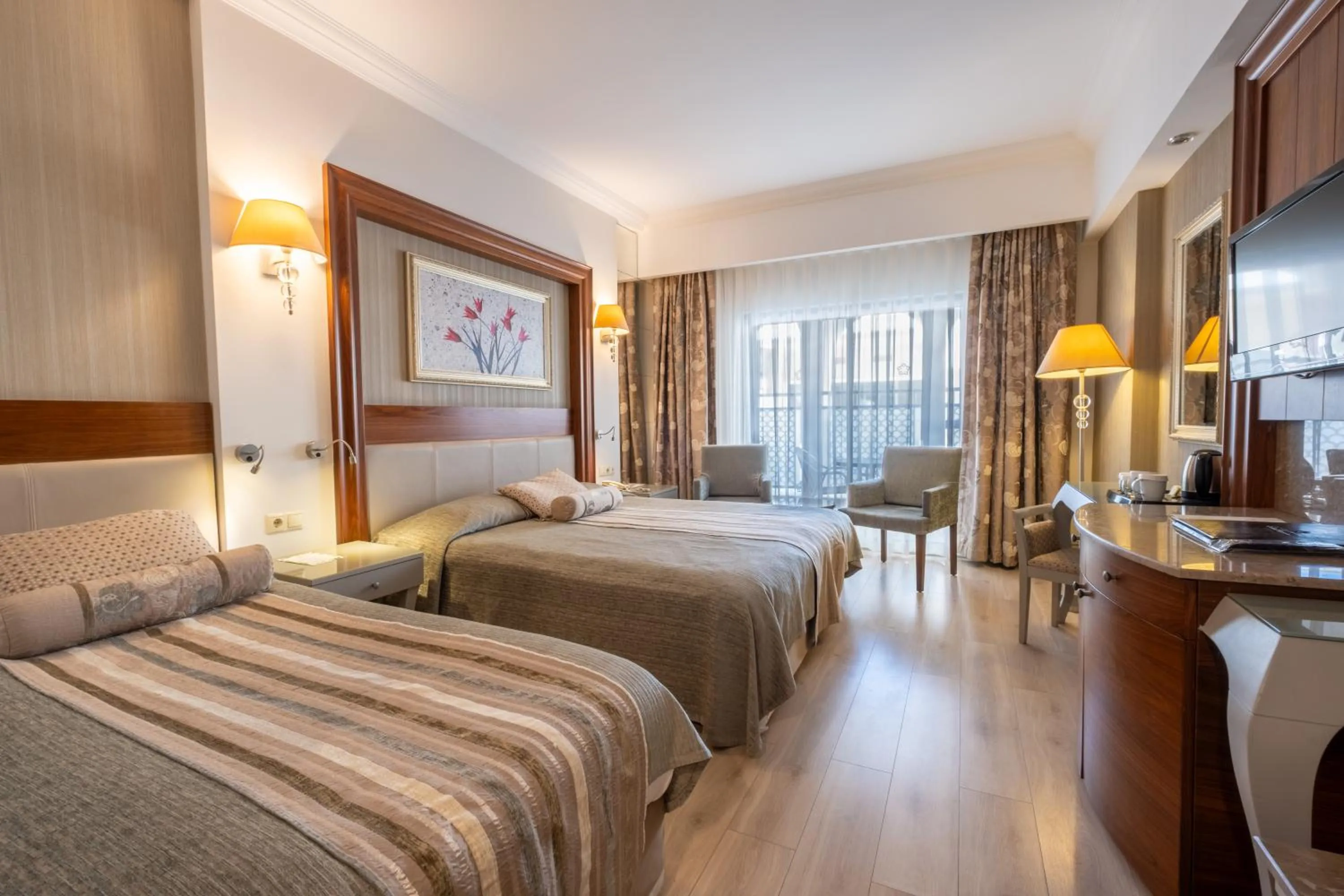 Bed in Side Star Resort Hotel - Ultra All Inclusive