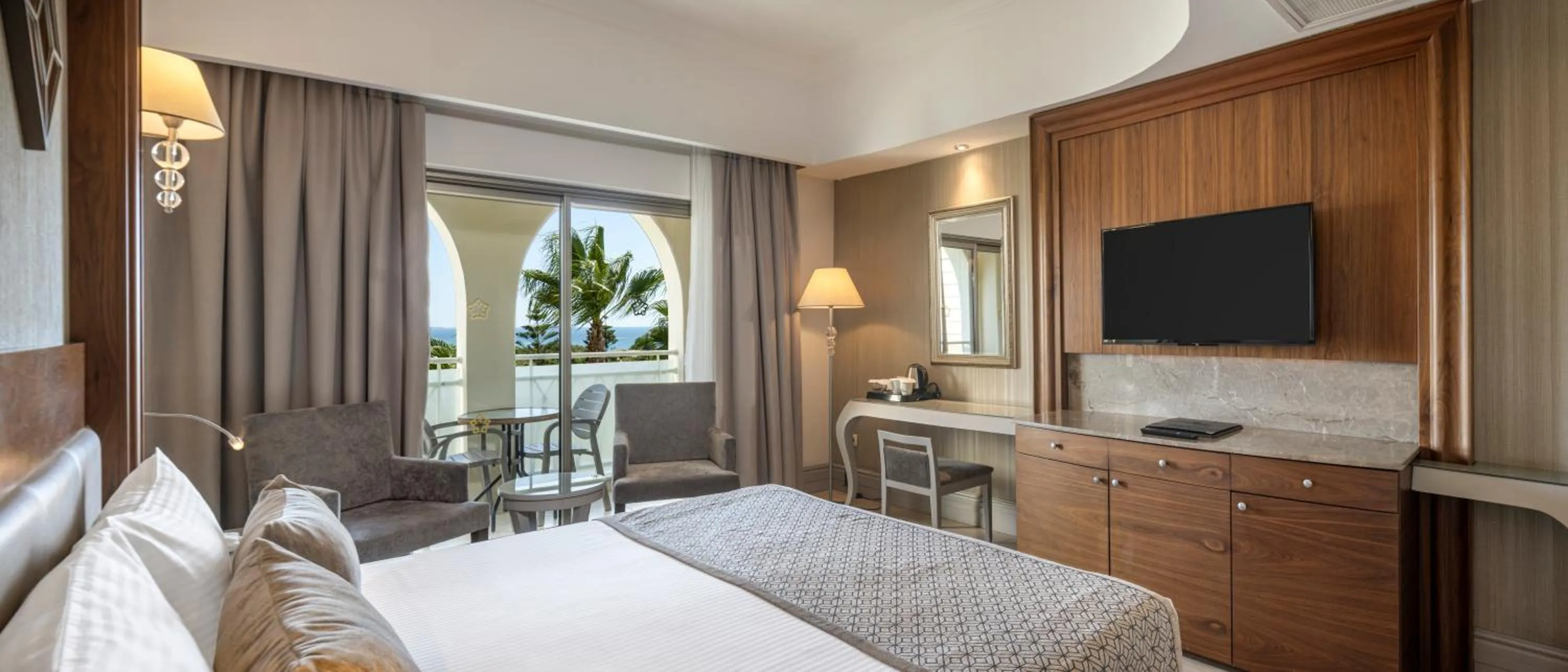 Bed in Side Star Resort Hotel - Ultra All Inclusive