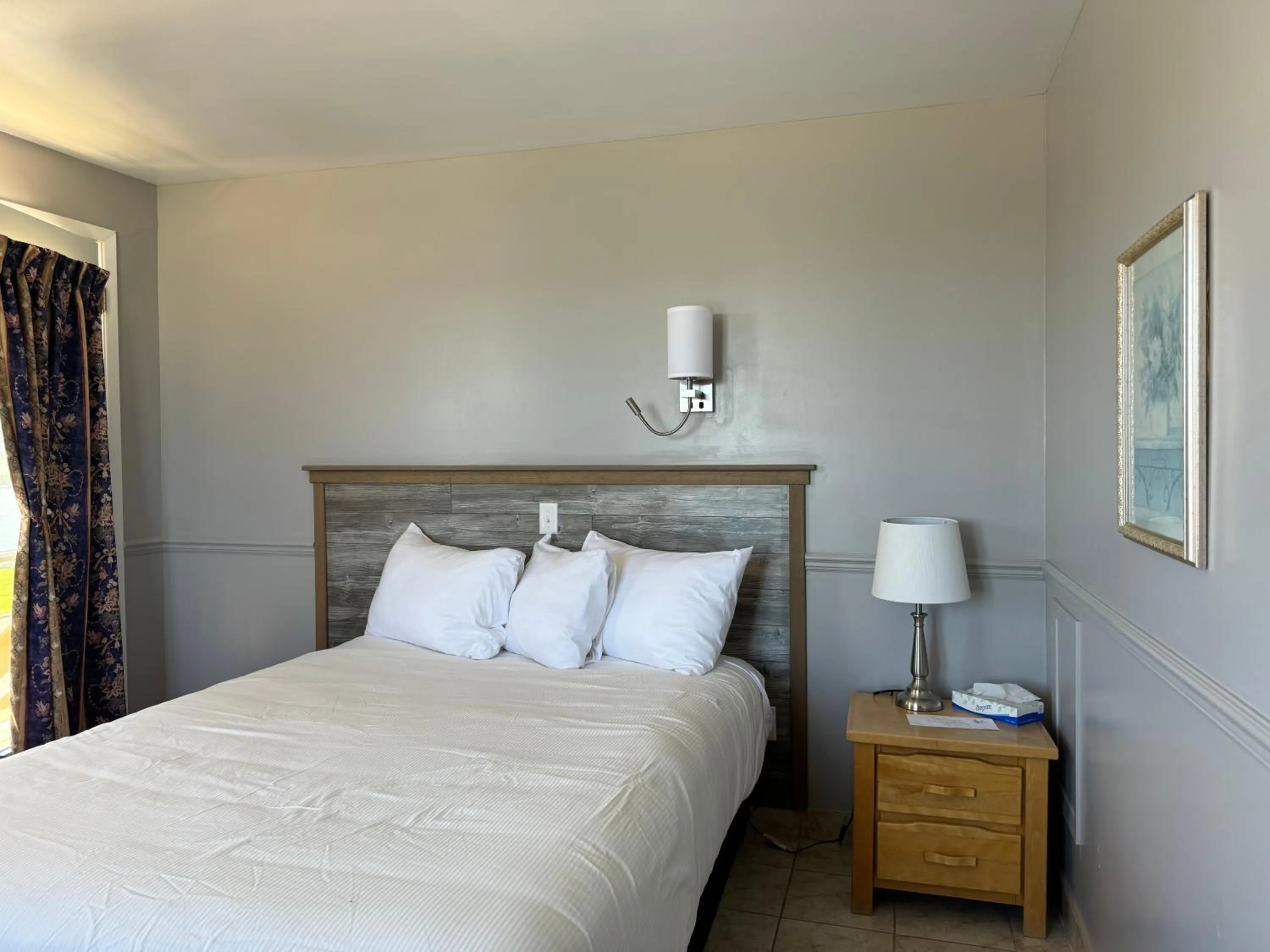 Bed in Hotel-Motel Fleur de Lys