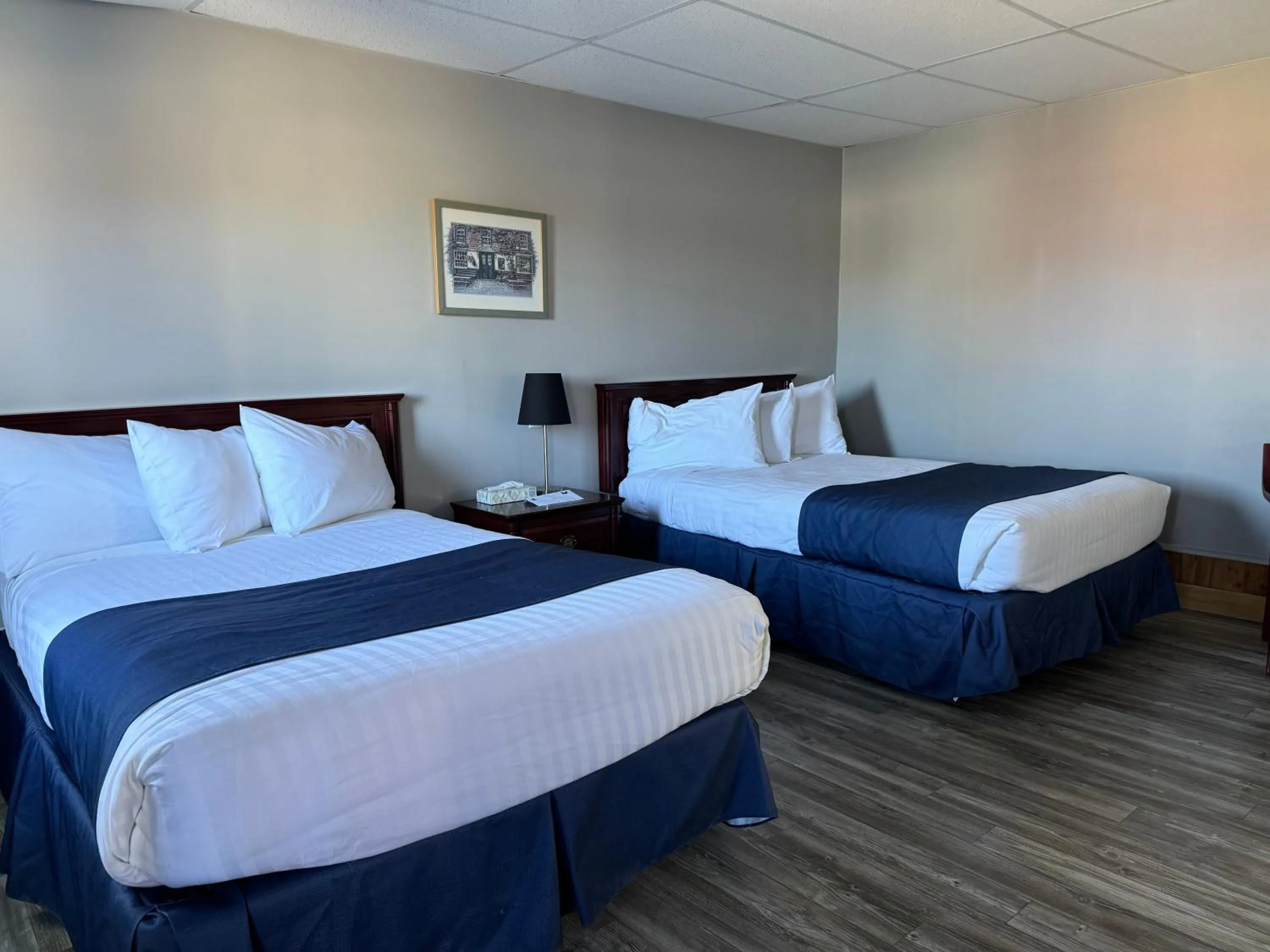 Bed in Hotel-Motel Fleur de Lys