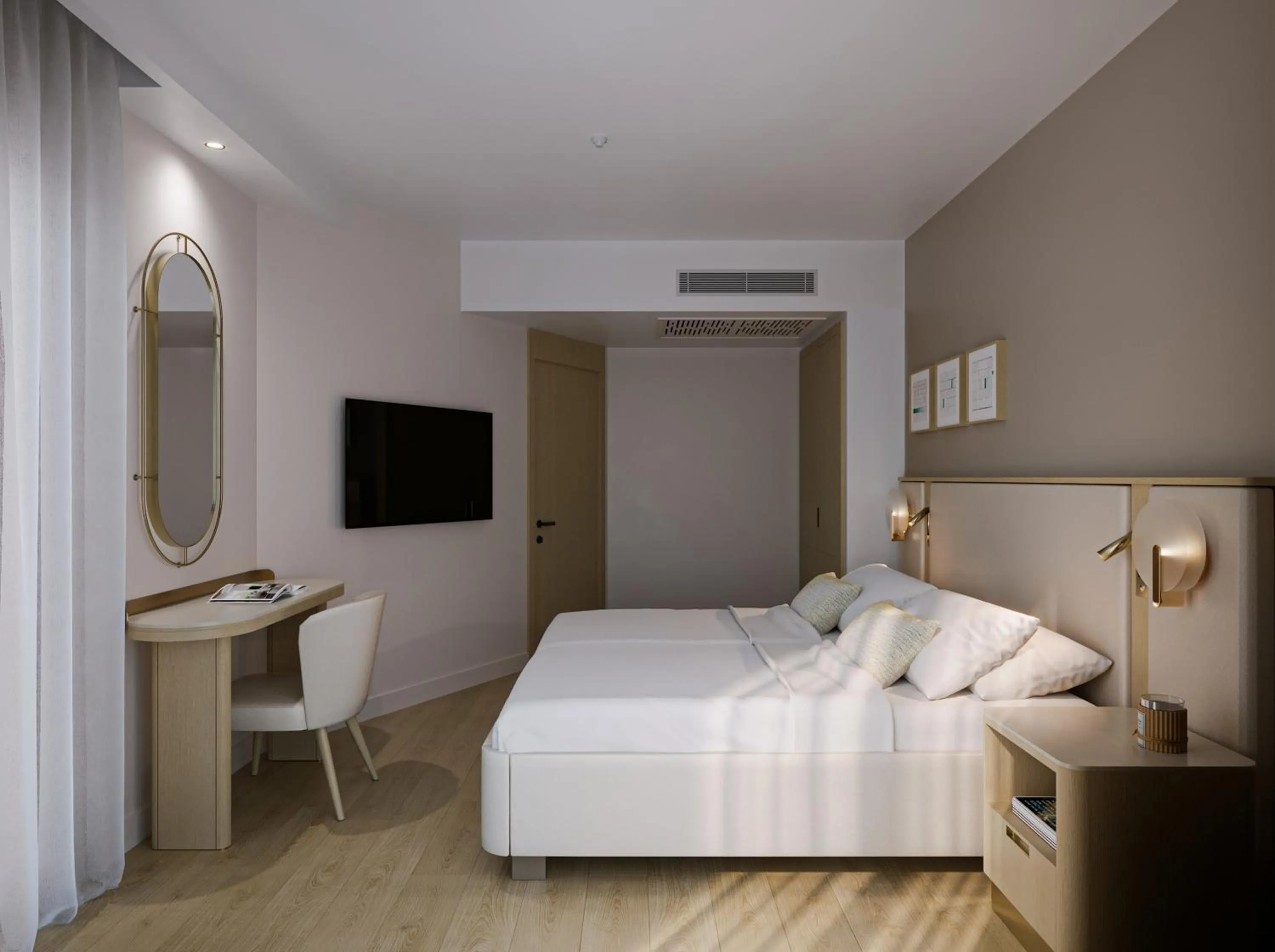 Bedroom, Bed in Side Star Beach Hotel - Ultra All Inclusive