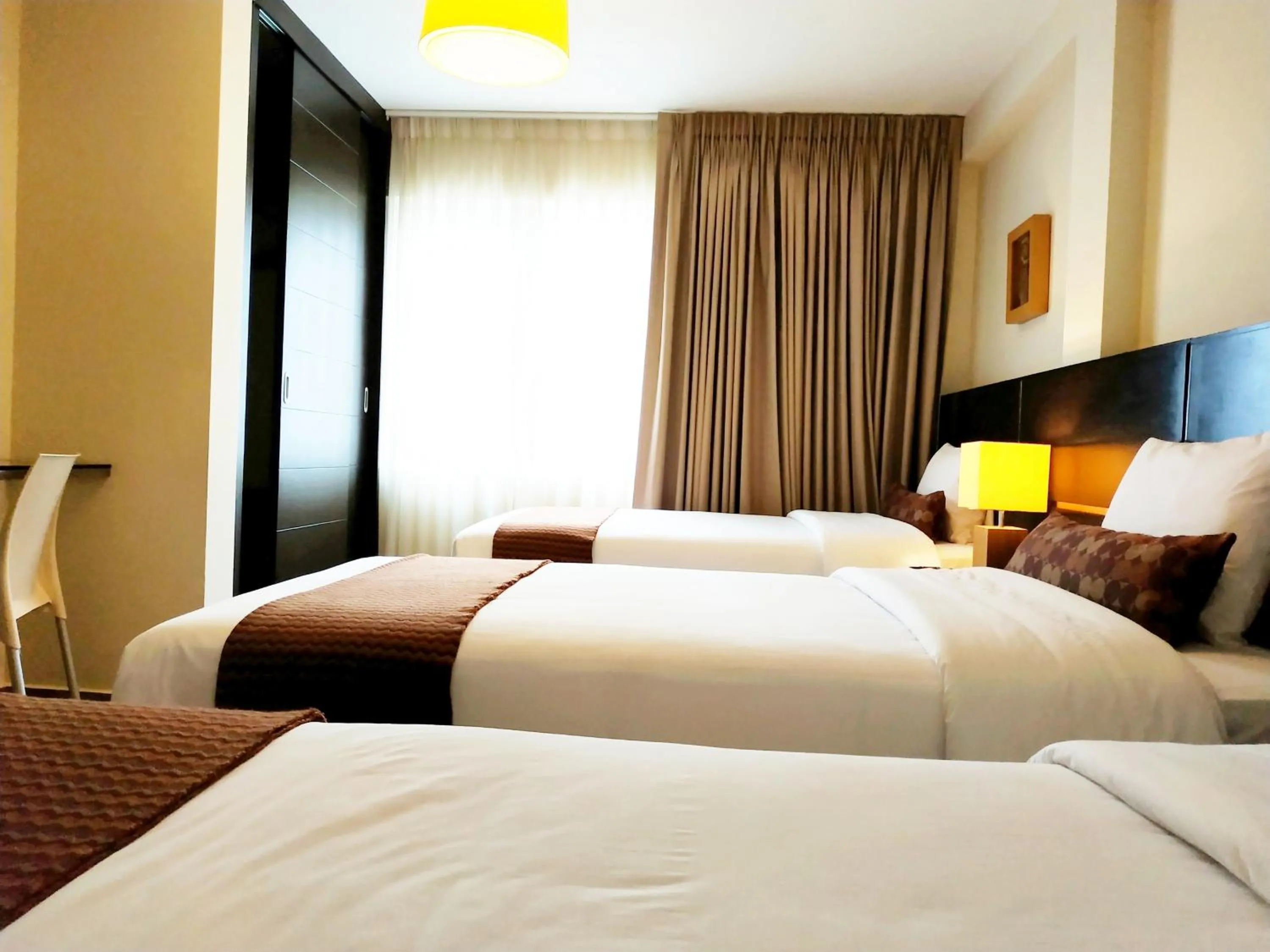 Decorative detail, Bed in Tambo Dos de Mayo