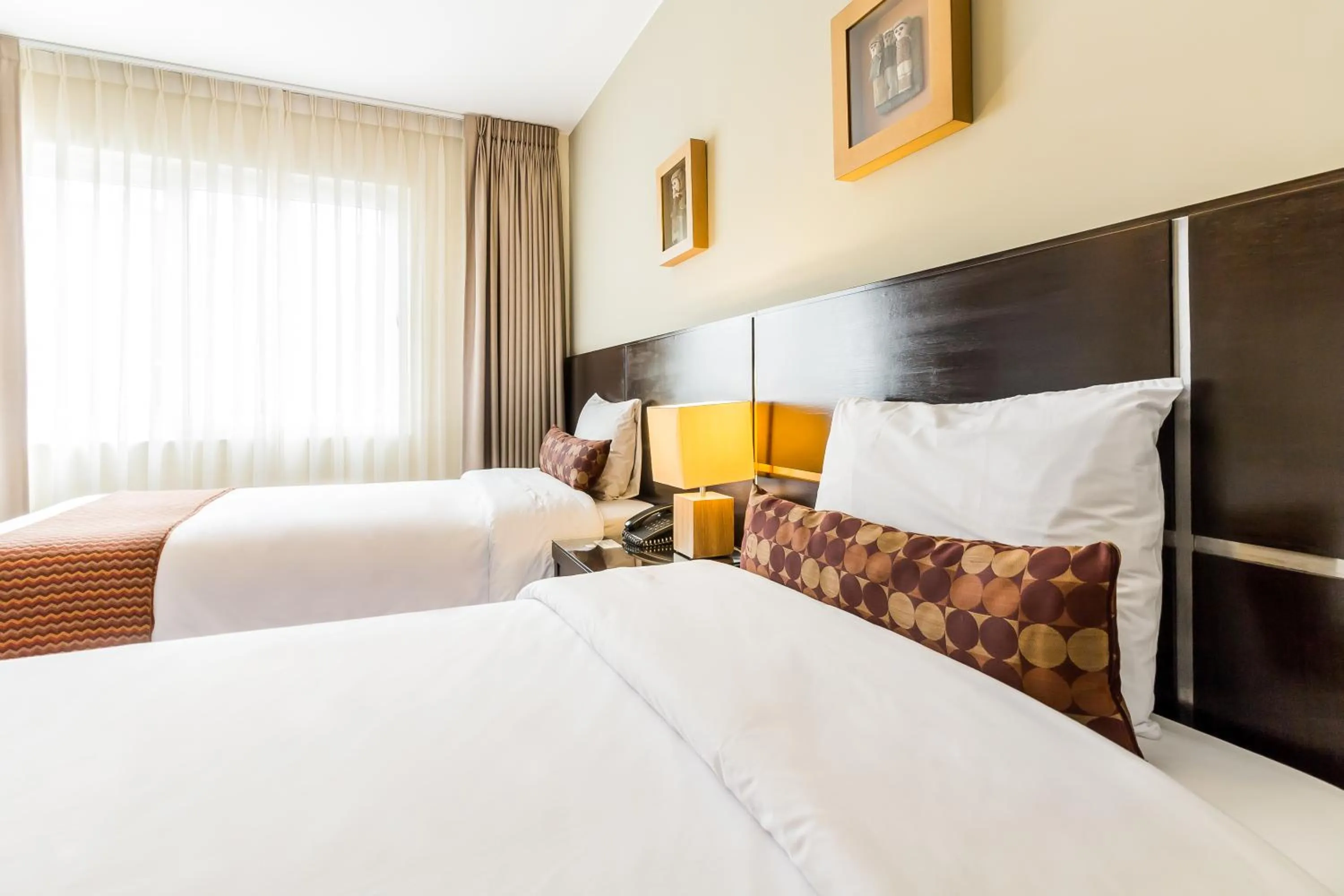 Decorative detail, Bed in Tambo Dos de Mayo