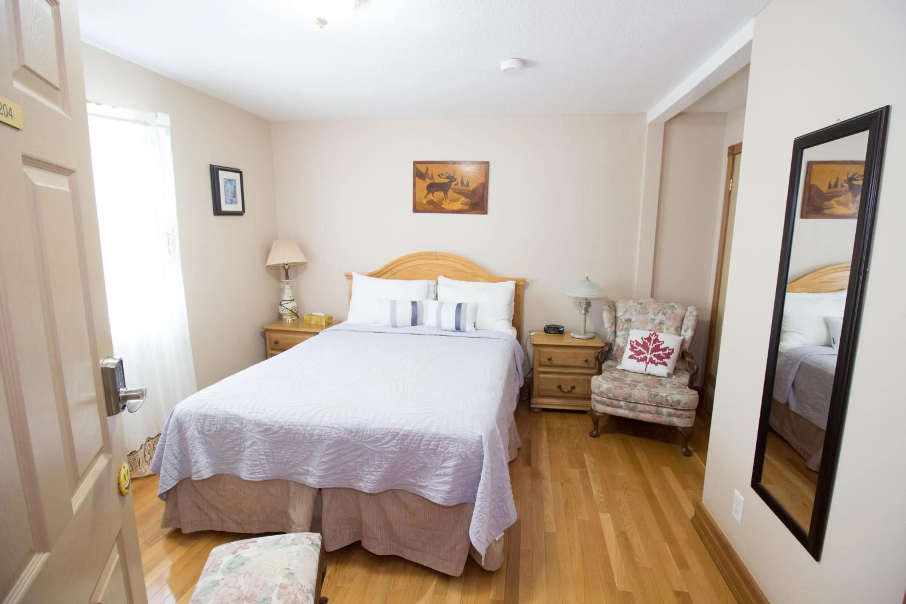 Bed in Anna's Bed & Breakfast