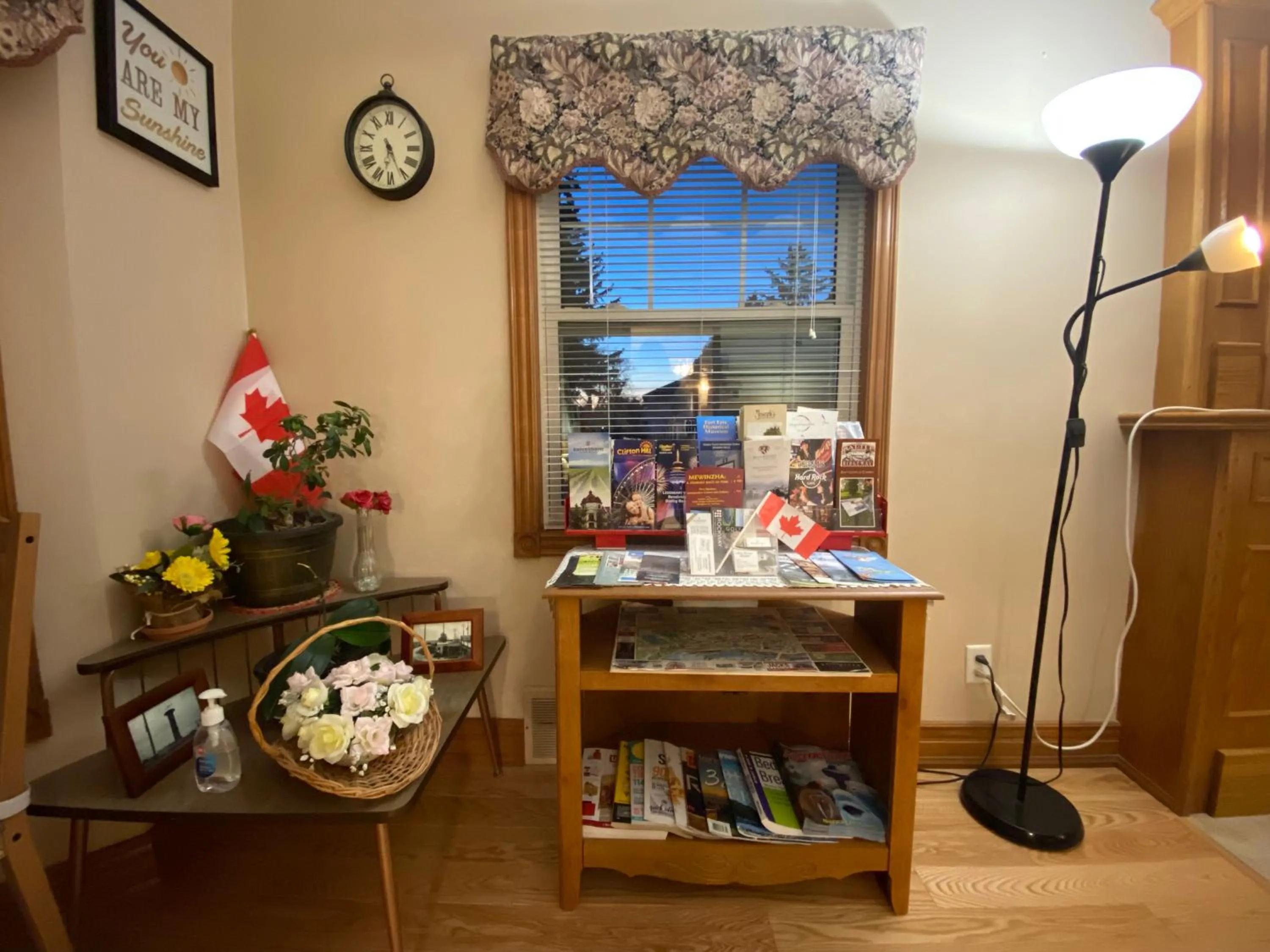 Living room in Anna's Bed & Breakfast