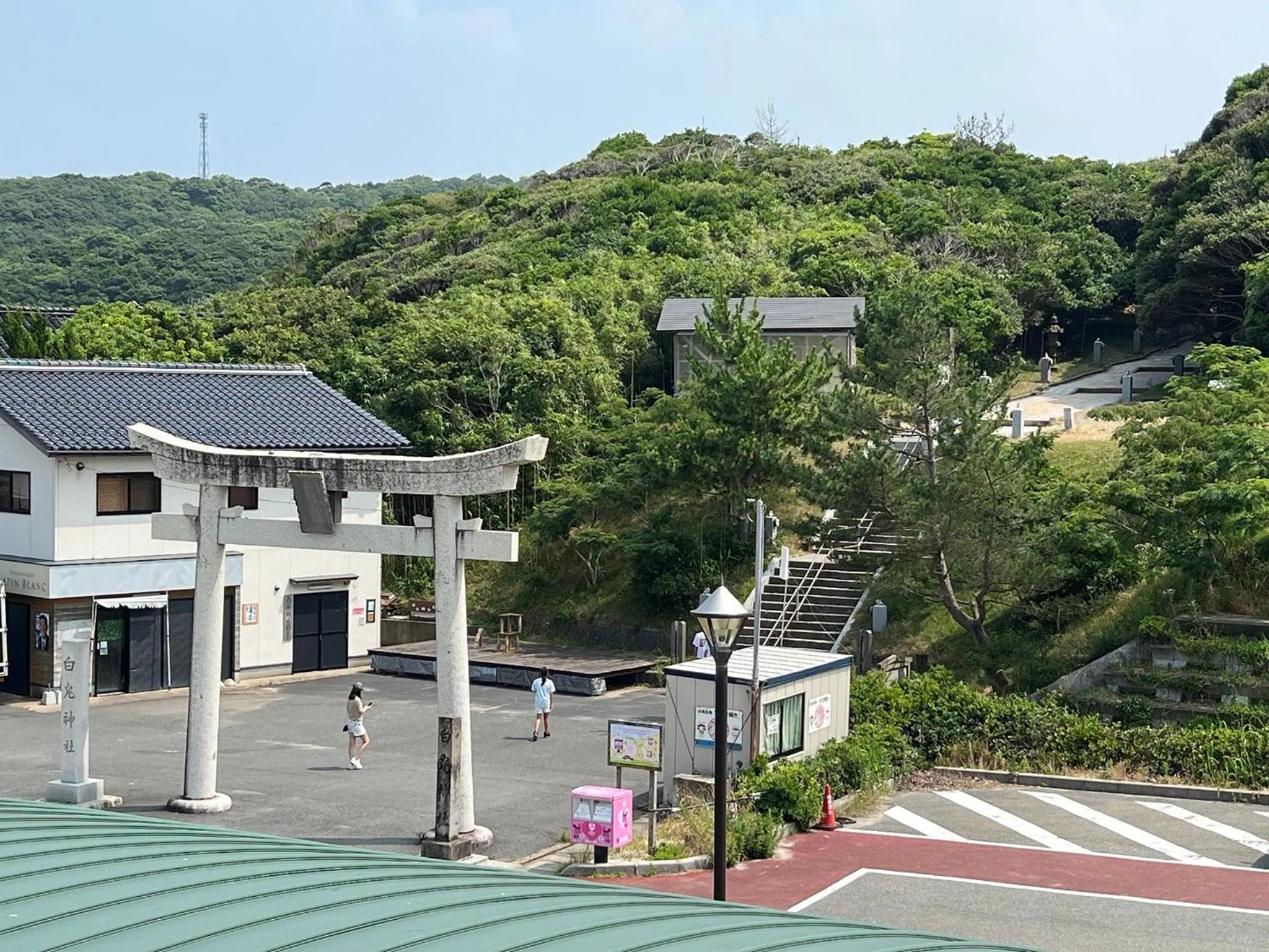 Nearby landmark in Misasa Royal Hotel