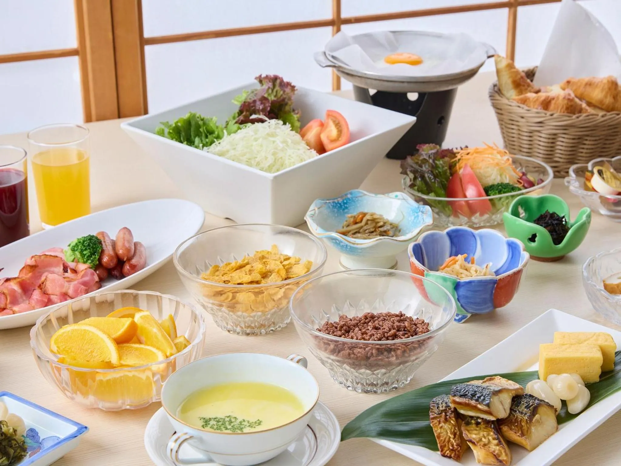 Breakfast in Misasa Royal Hotel