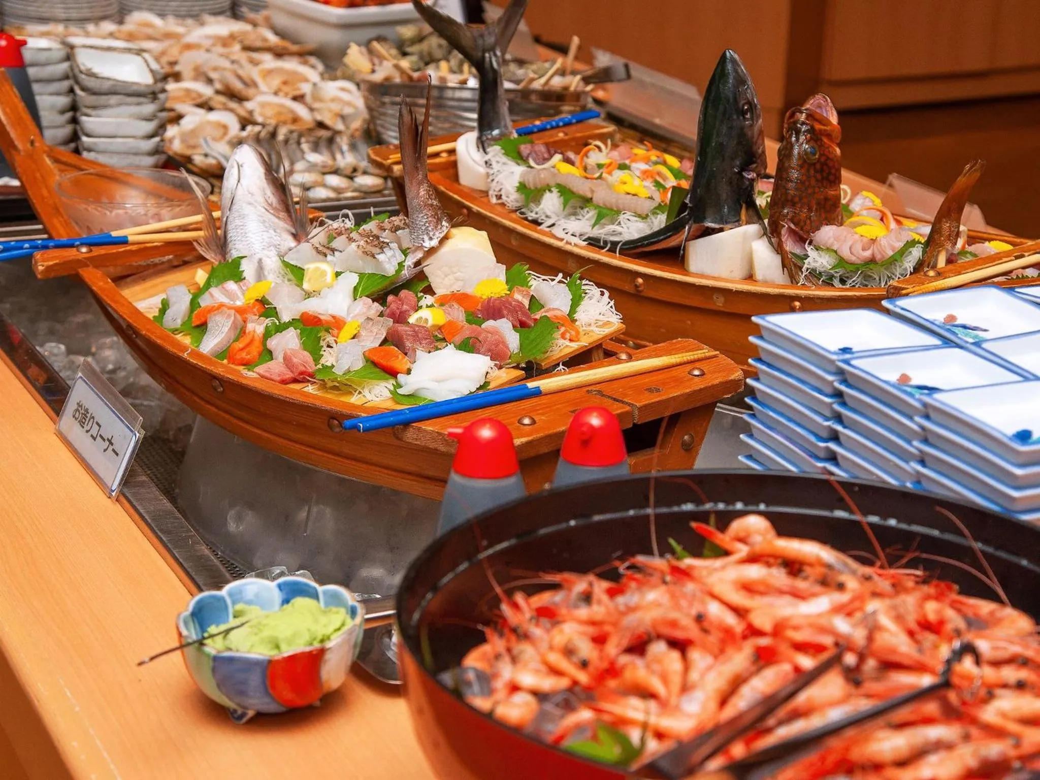 Dinner in Misasa Royal Hotel