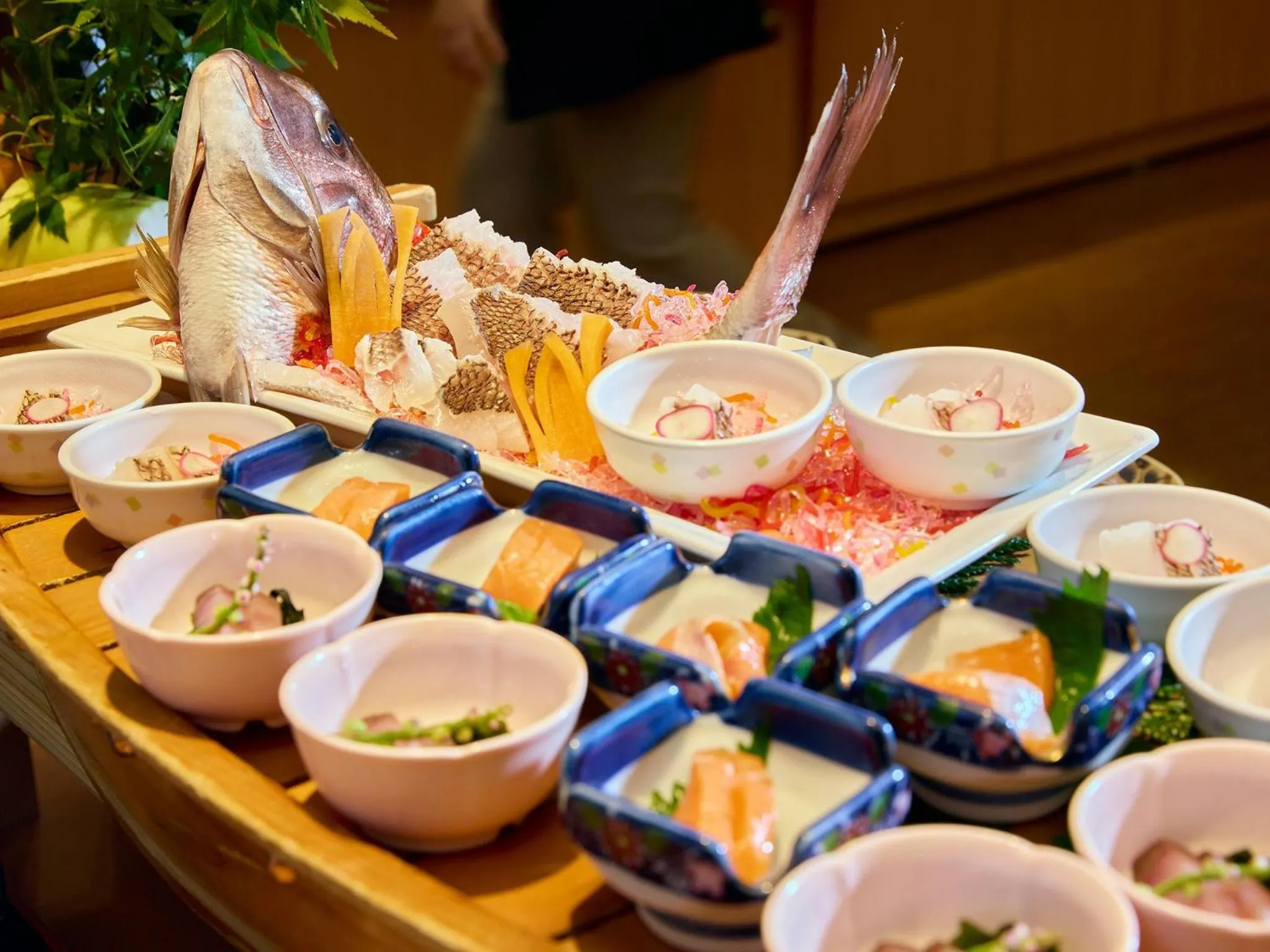 Dinner in Misasa Royal Hotel