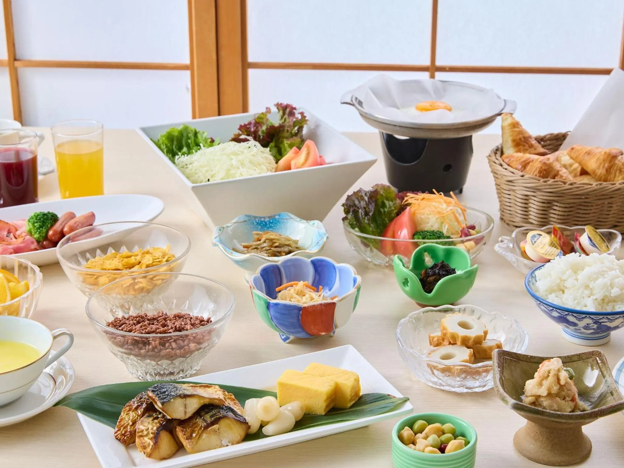 Breakfast in Misasa Royal Hotel