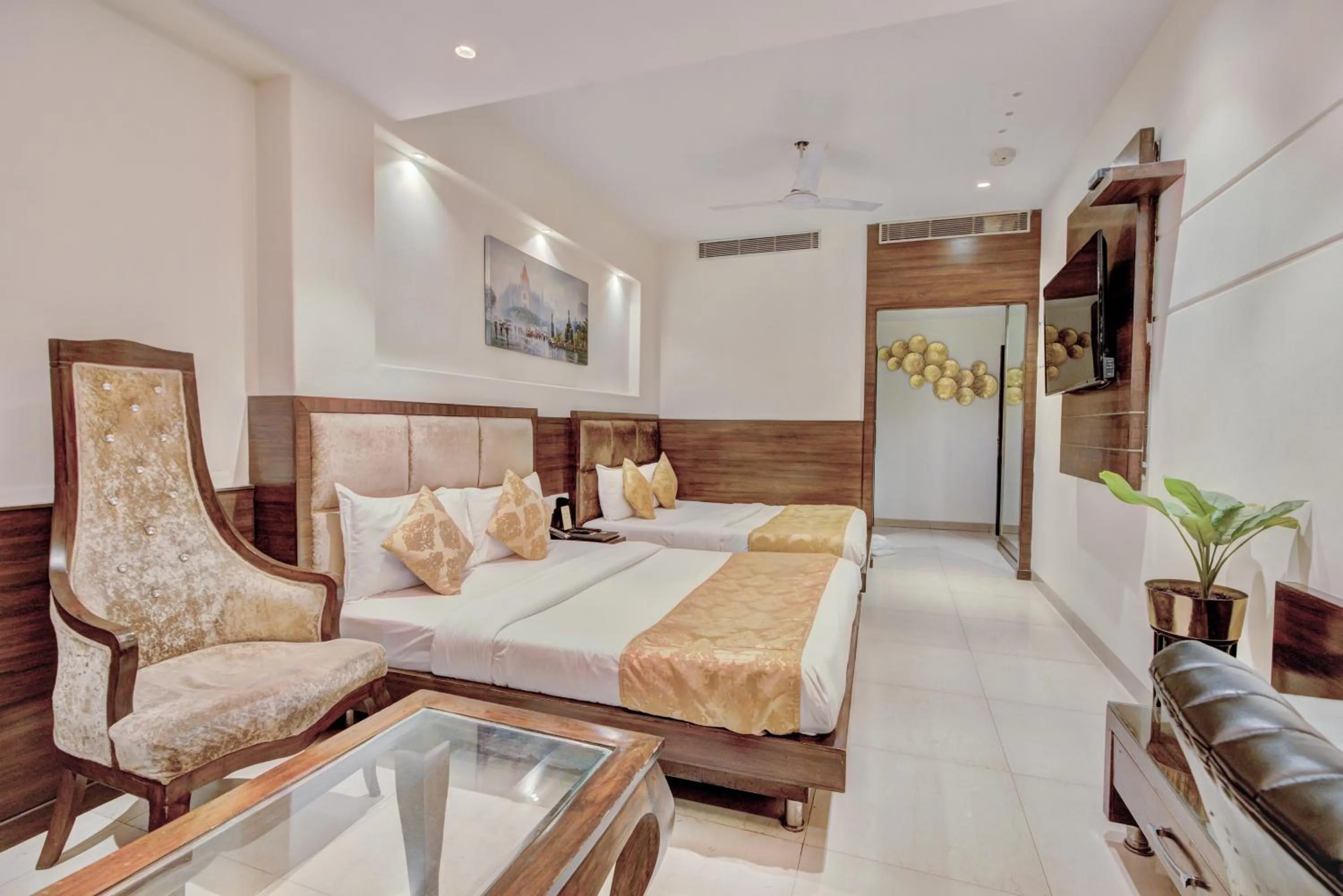 Bedroom in THE SINGH EMPIRE,New Delhi City Centre