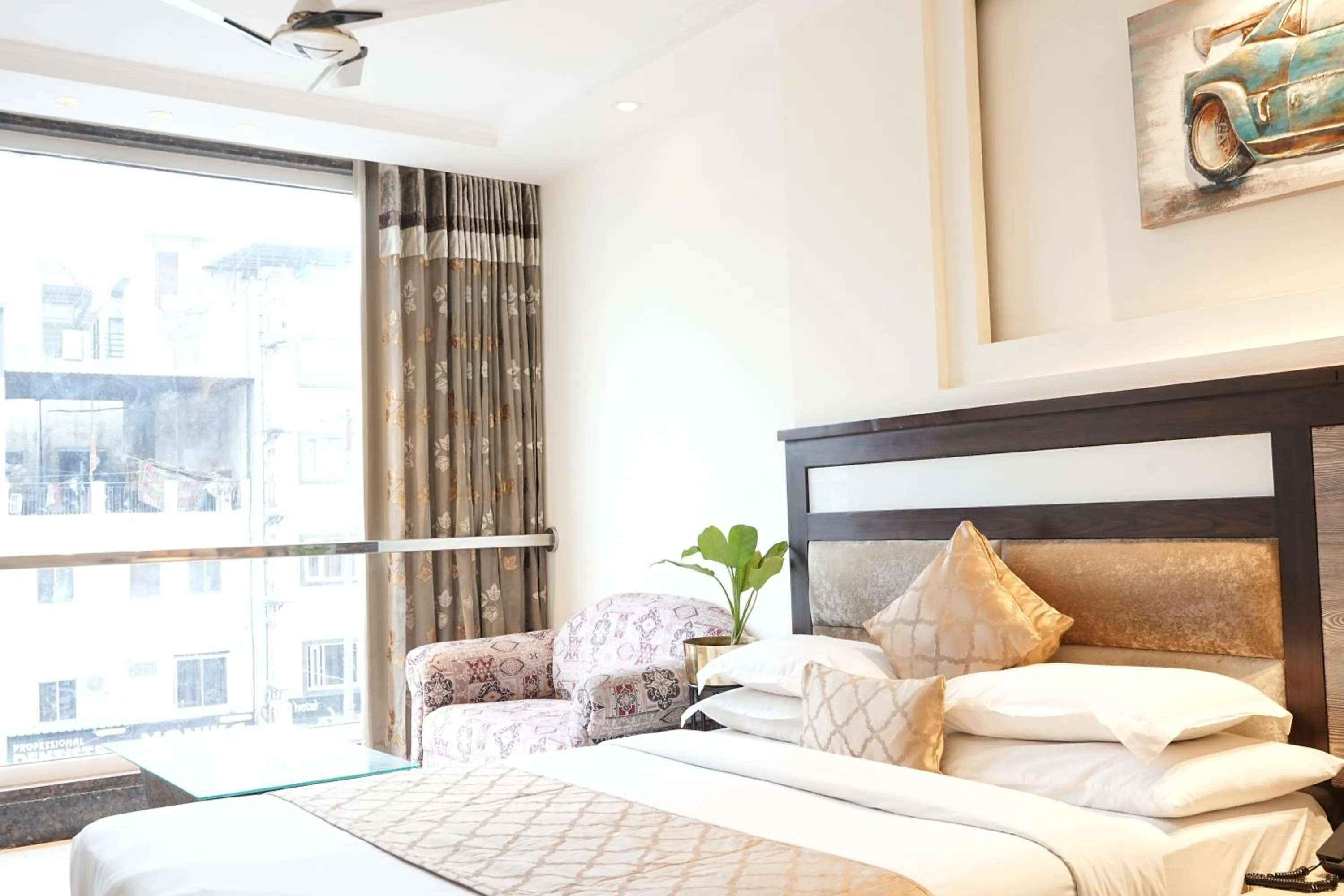 Bedroom in THE SINGH EMPIRE,New Delhi City Centre