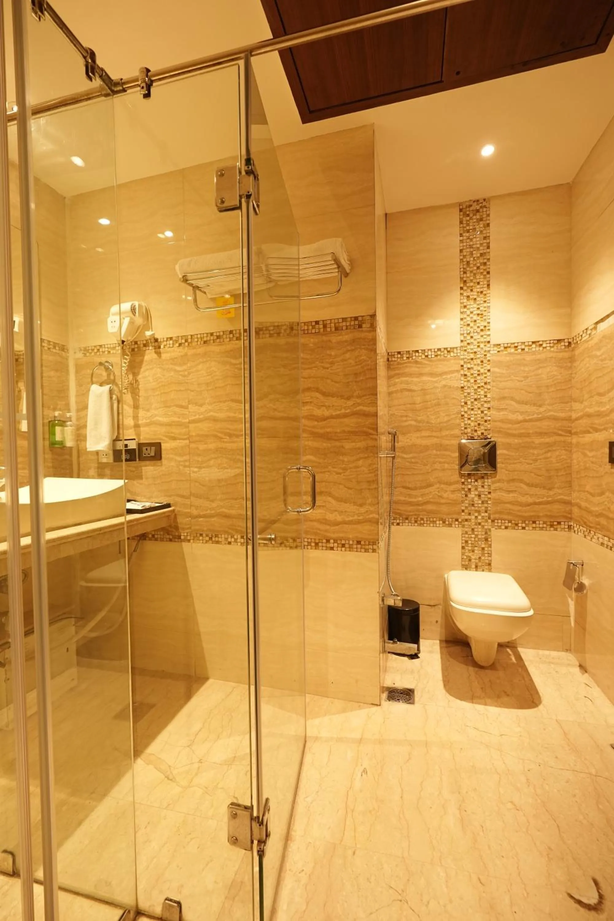 Bathroom in THE SINGH EMPIRE,New Delhi City Centre