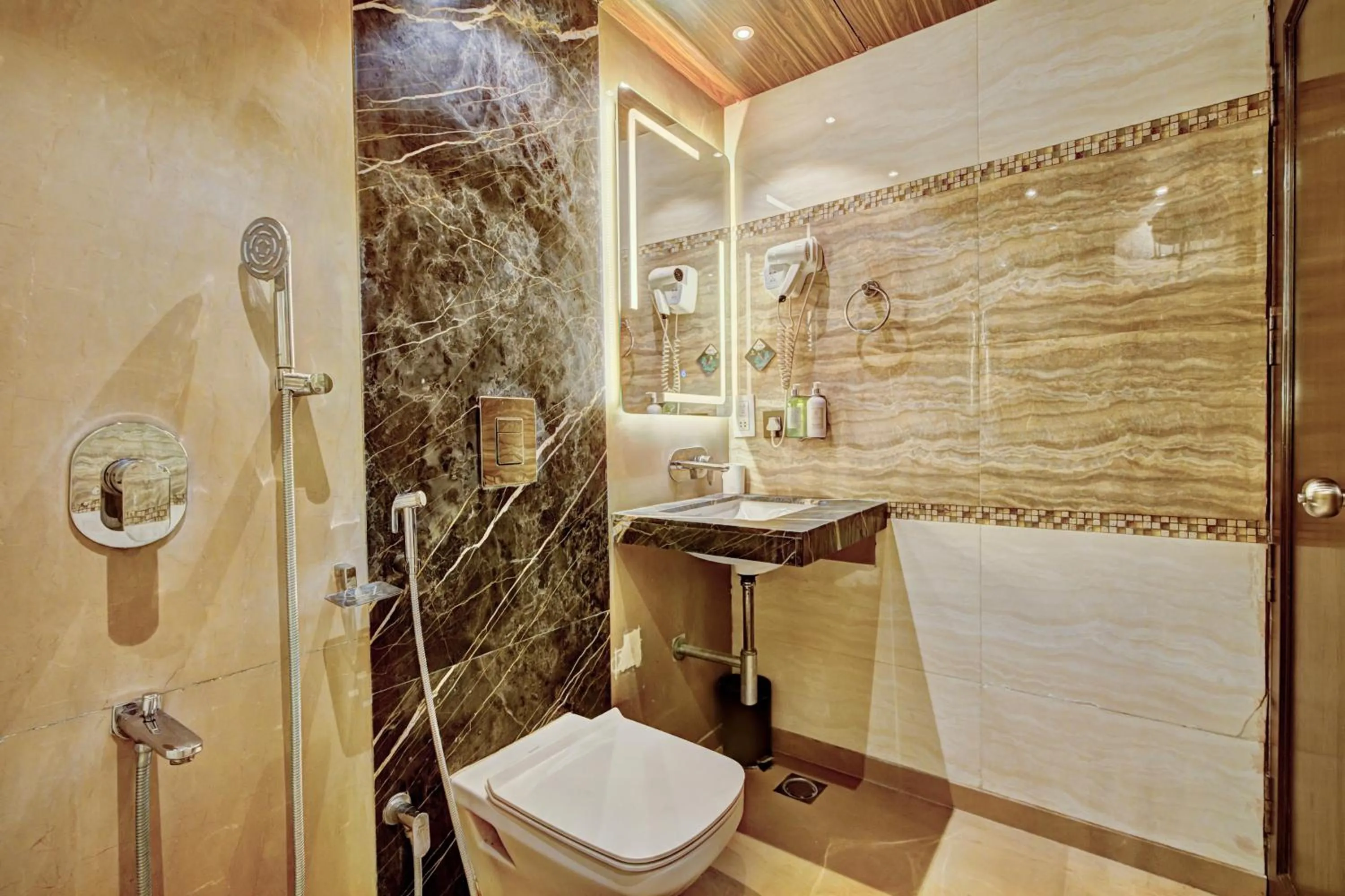 Bathroom in THE SINGH EMPIRE,New Delhi City Centre