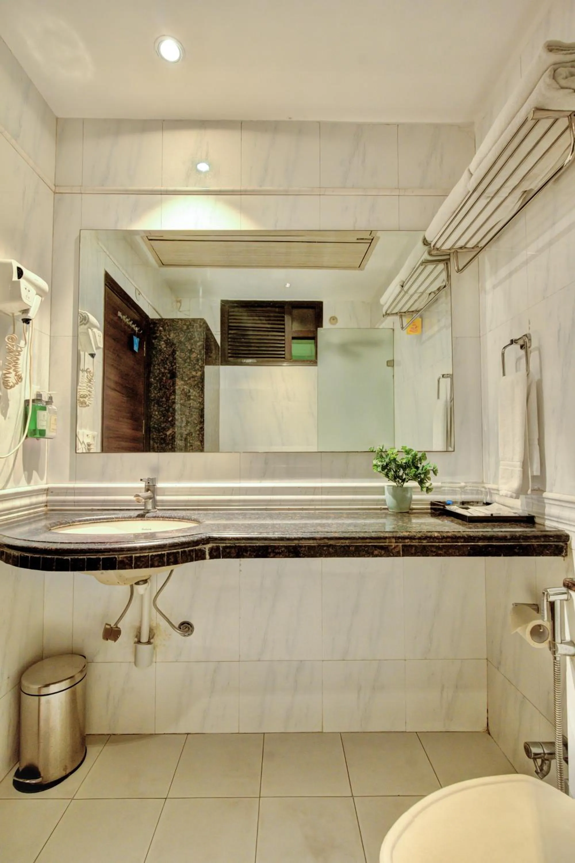 Bathroom in THE SINGH EMPIRE,New Delhi City Centre