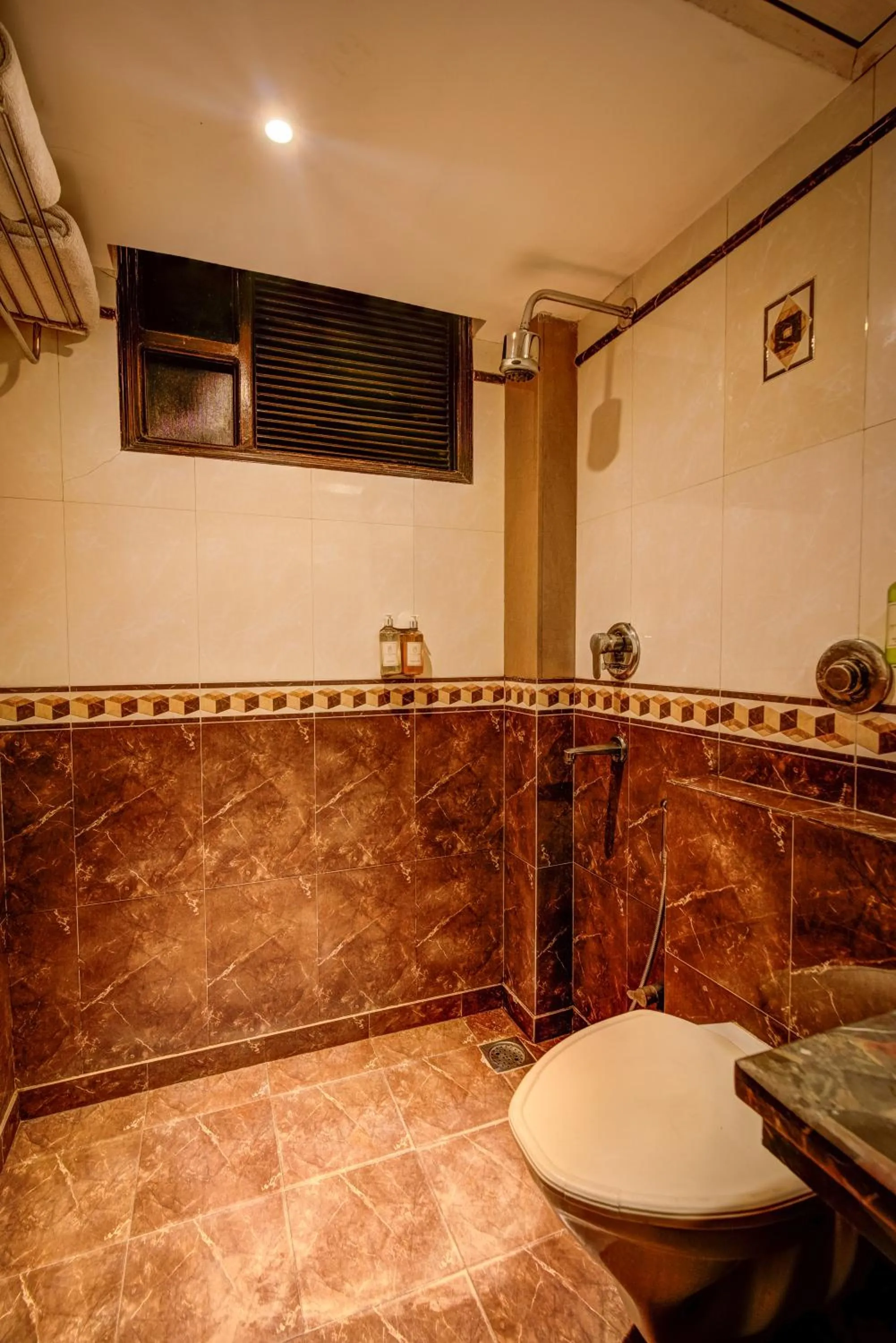 Bathroom in THE SINGH EMPIRE,New Delhi City Centre