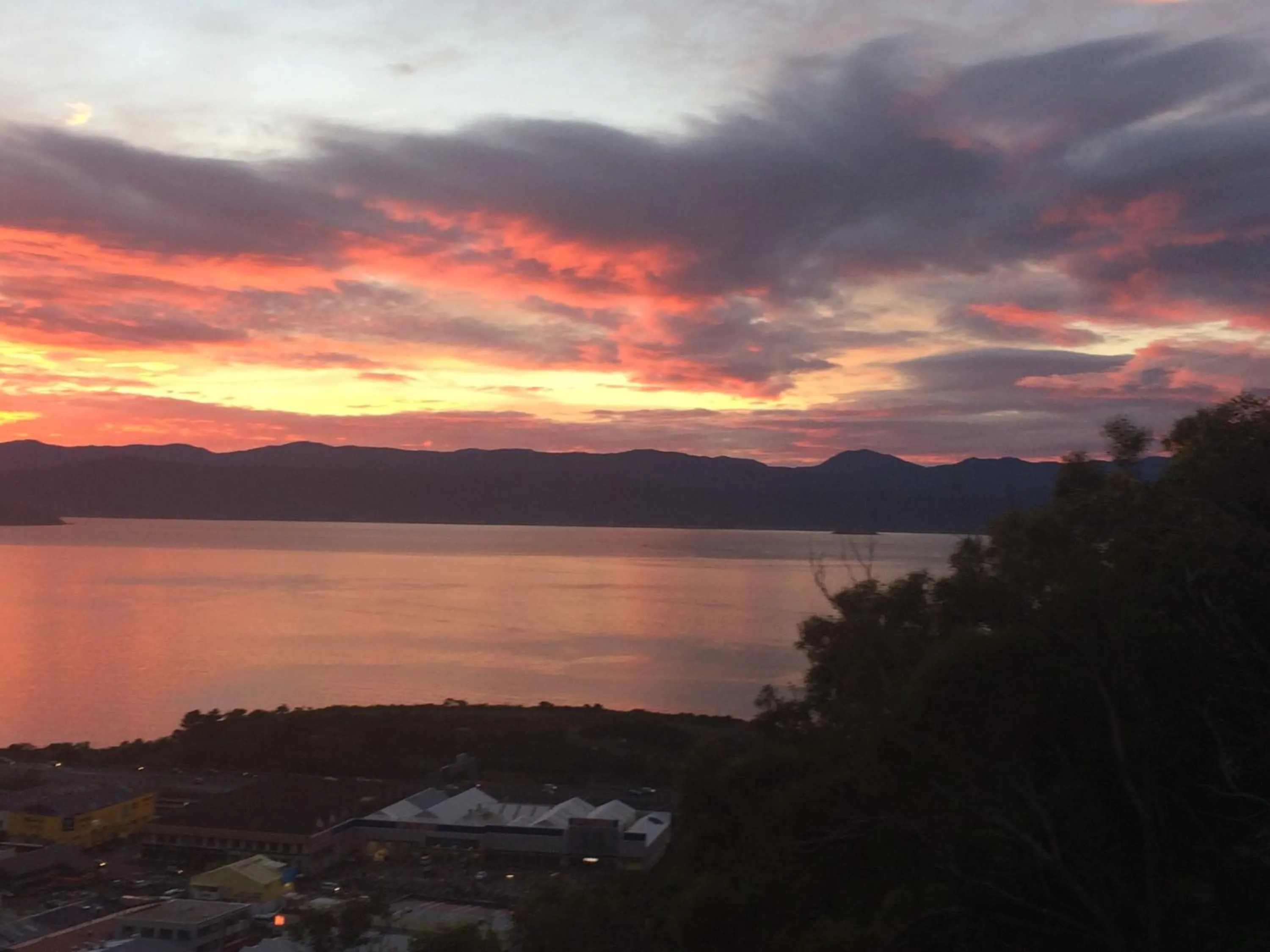 Sea view in Harbour Lodge Wellington