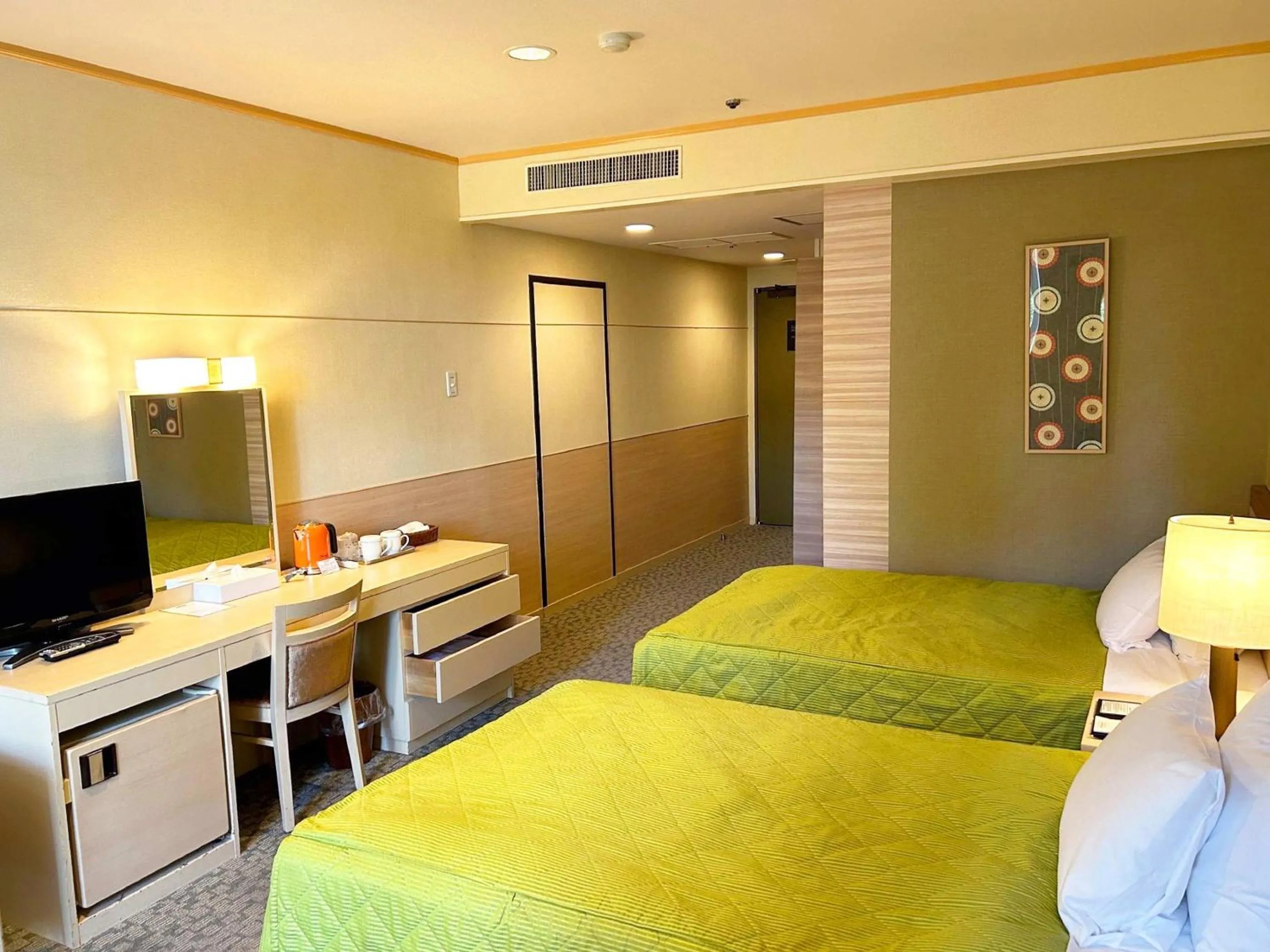 Bed in Heian No Mori Kyoto