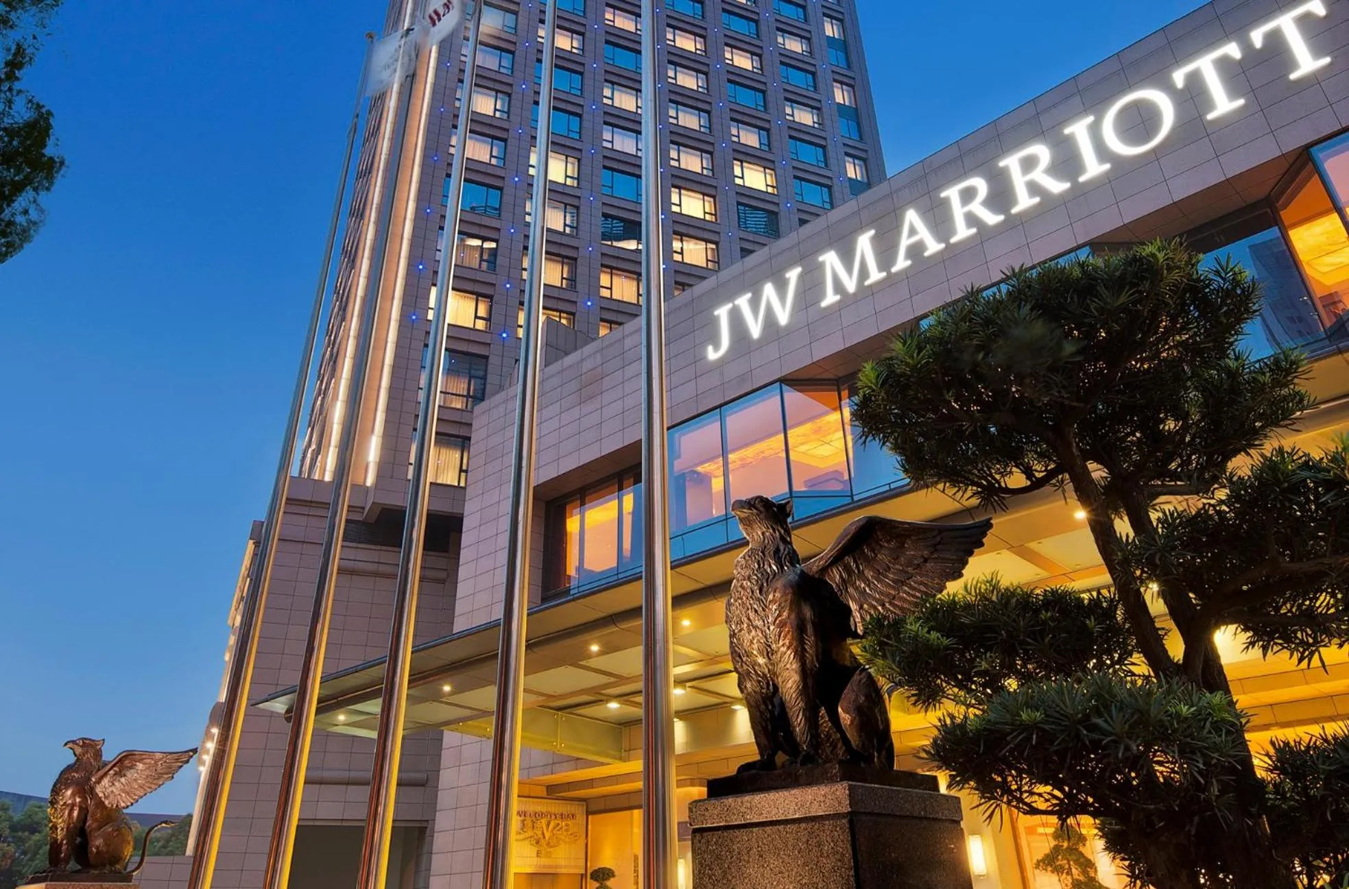 Property building in JW Marriott Hotel Hangzhou