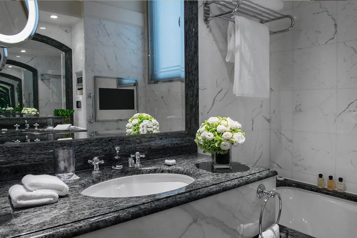 Bathroom in The Peninsula Hong Kong