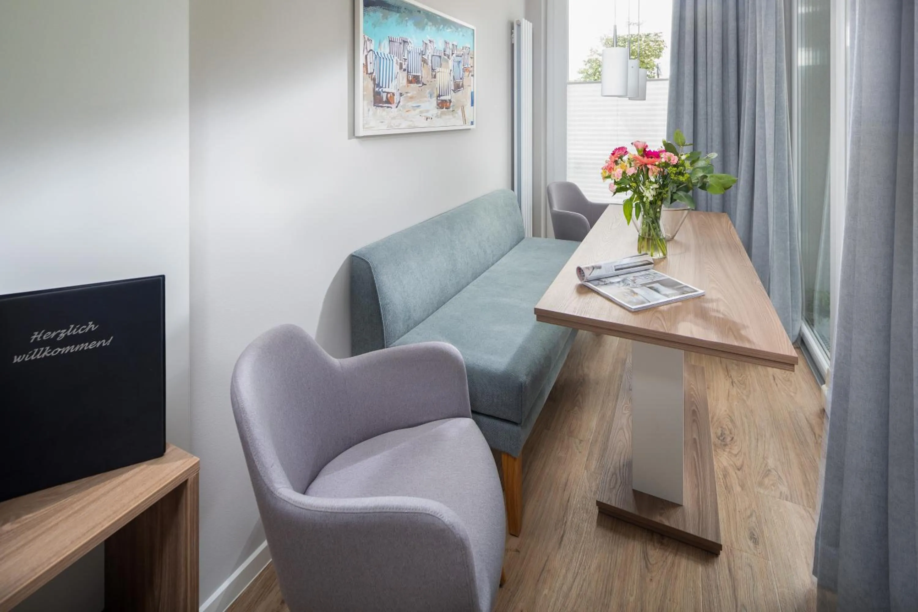 Living room in Düsseldorfer Hof Norderney A1