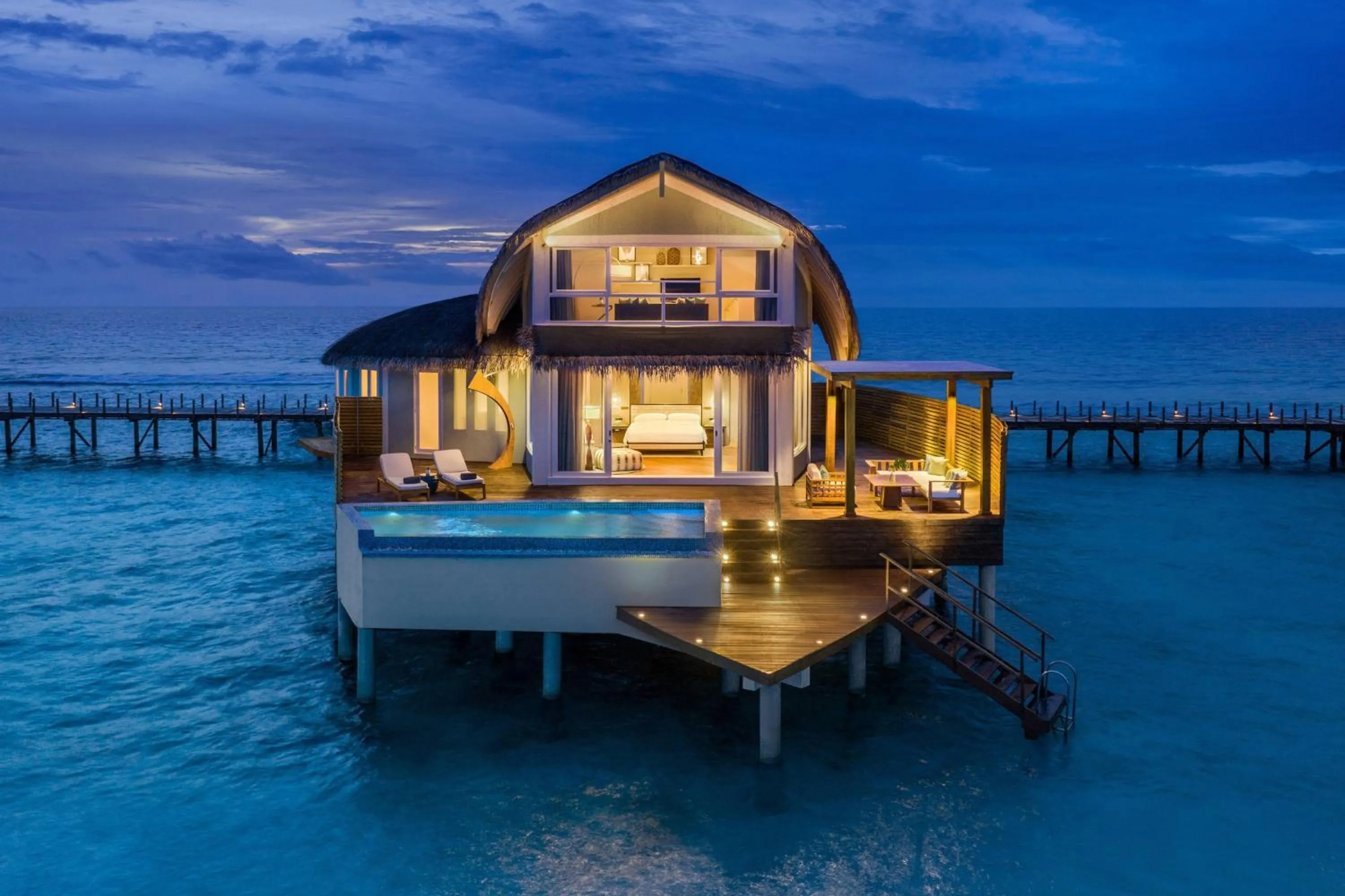 Property building in JW Marriott Maldives Resort & Spa