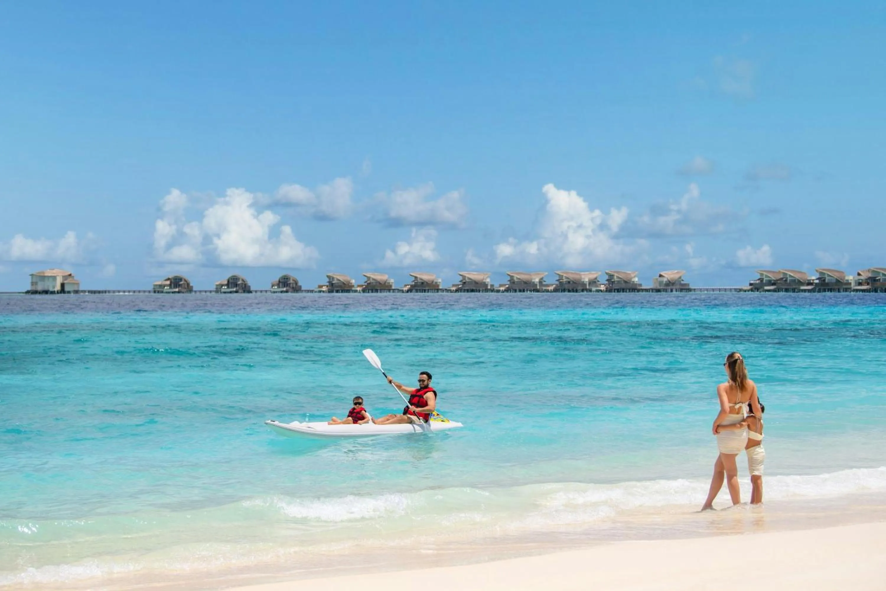 Beach in JW Marriott Maldives Resort & Spa