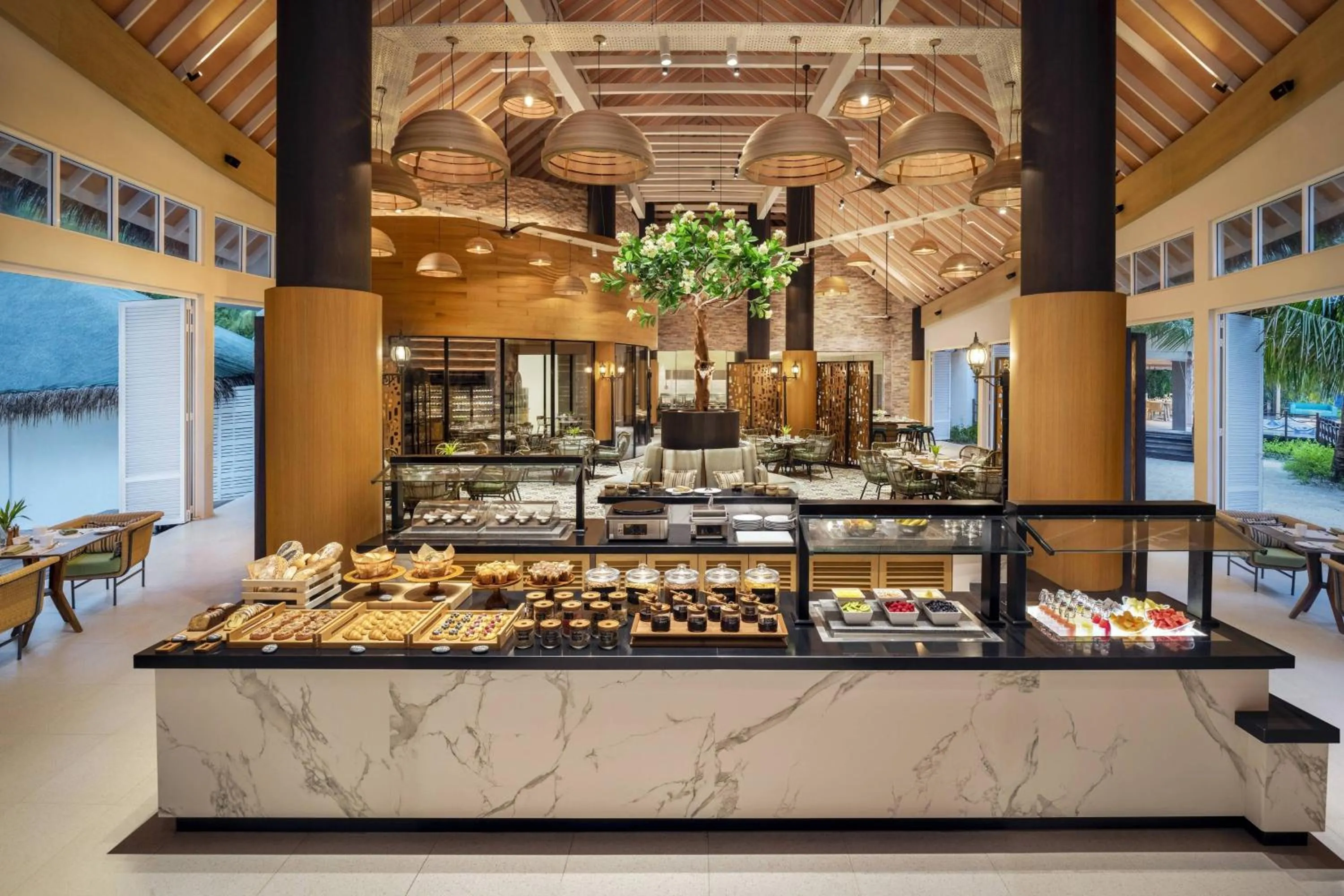 Restaurant/places to eat in JW Marriott Maldives Resort & Spa