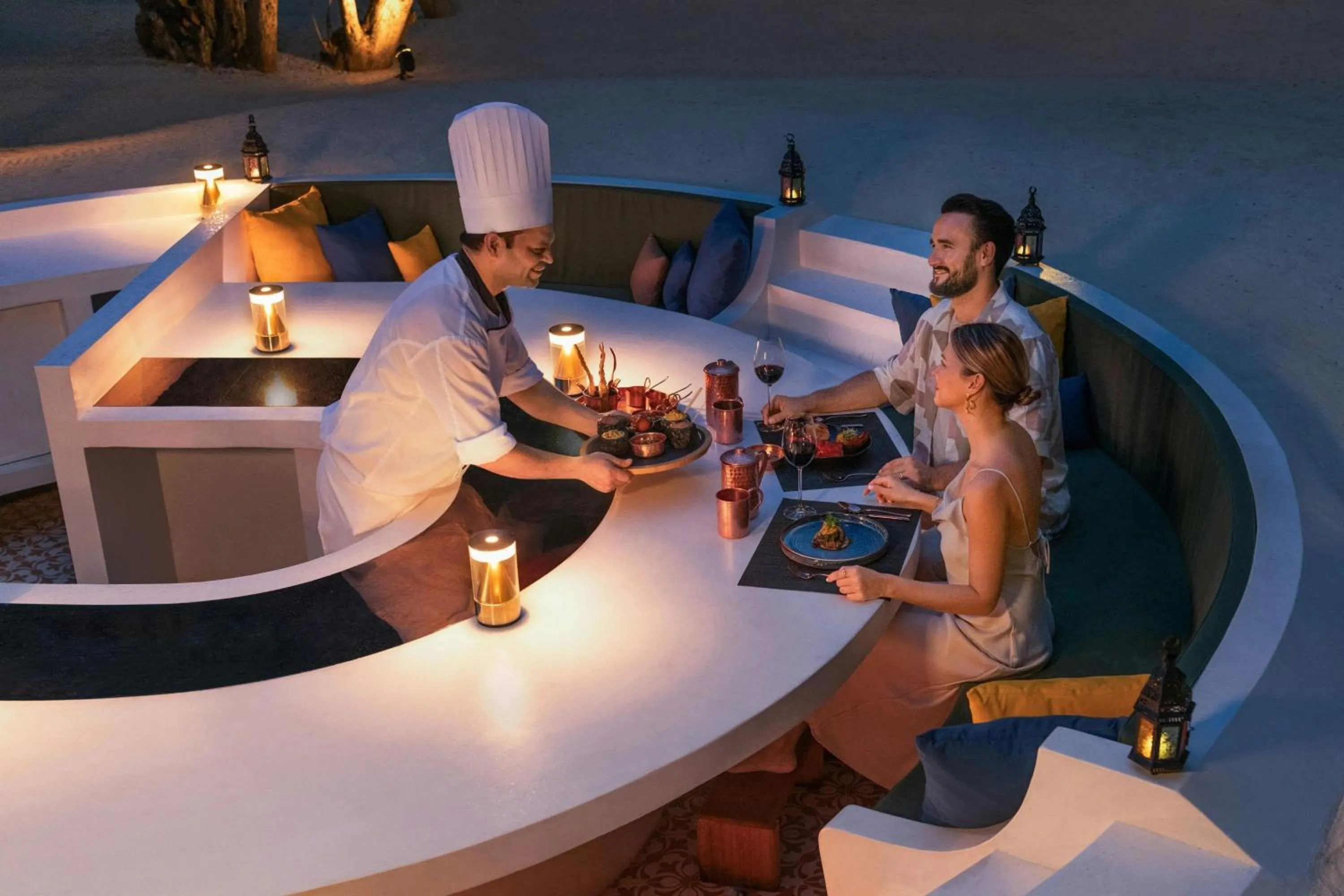 Restaurant/places to eat in JW Marriott Maldives Resort & Spa