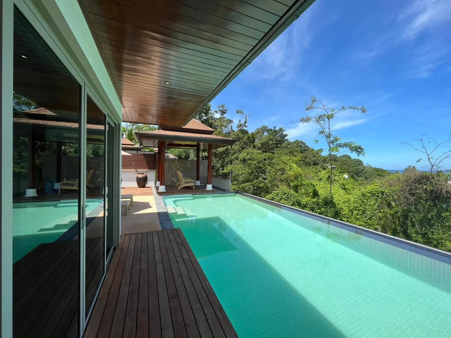 Swimming pool in Villa Tantawan Resort - Private Pool Villas