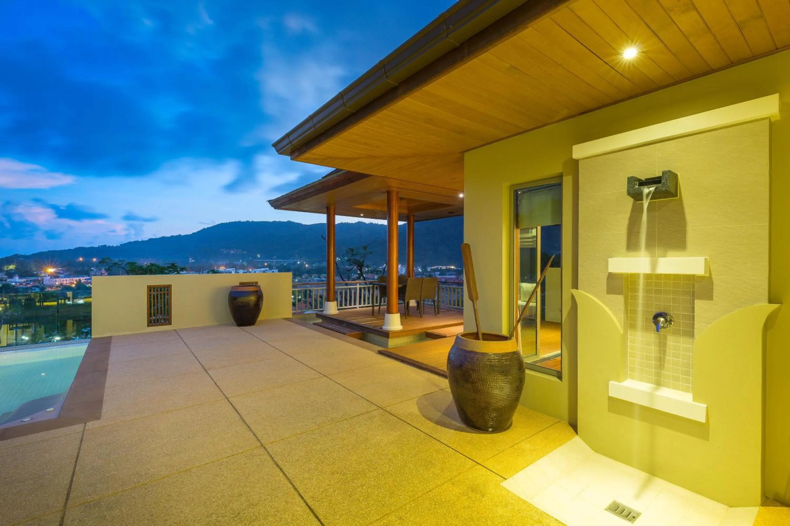 Mountain view in Villa Tantawan Resort - Private Pool Villas