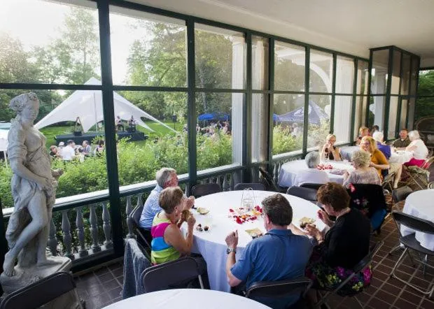 Garden in Alexander Mansion Bed and Breakfast