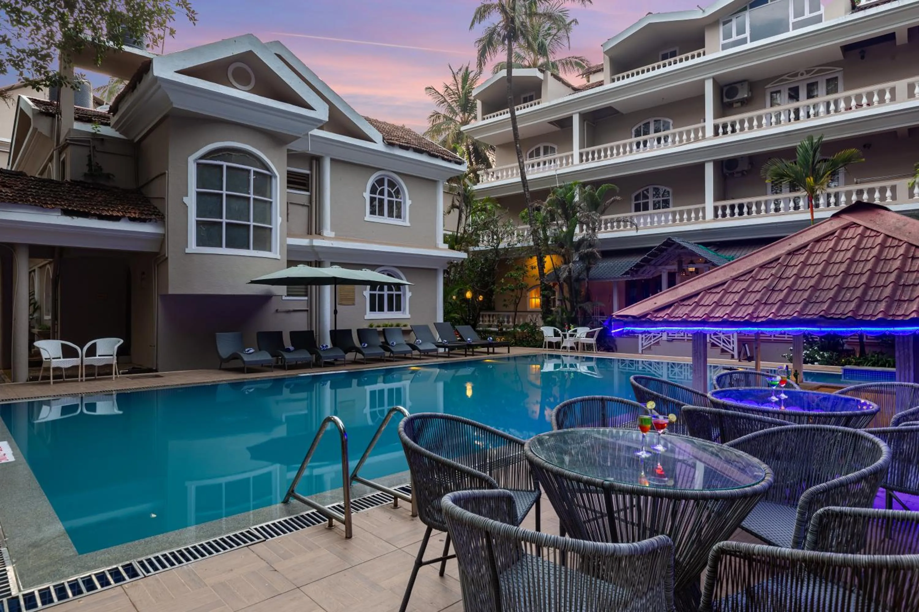 Swimming pool in CALUX Joia Do Mar Resort - Calangute