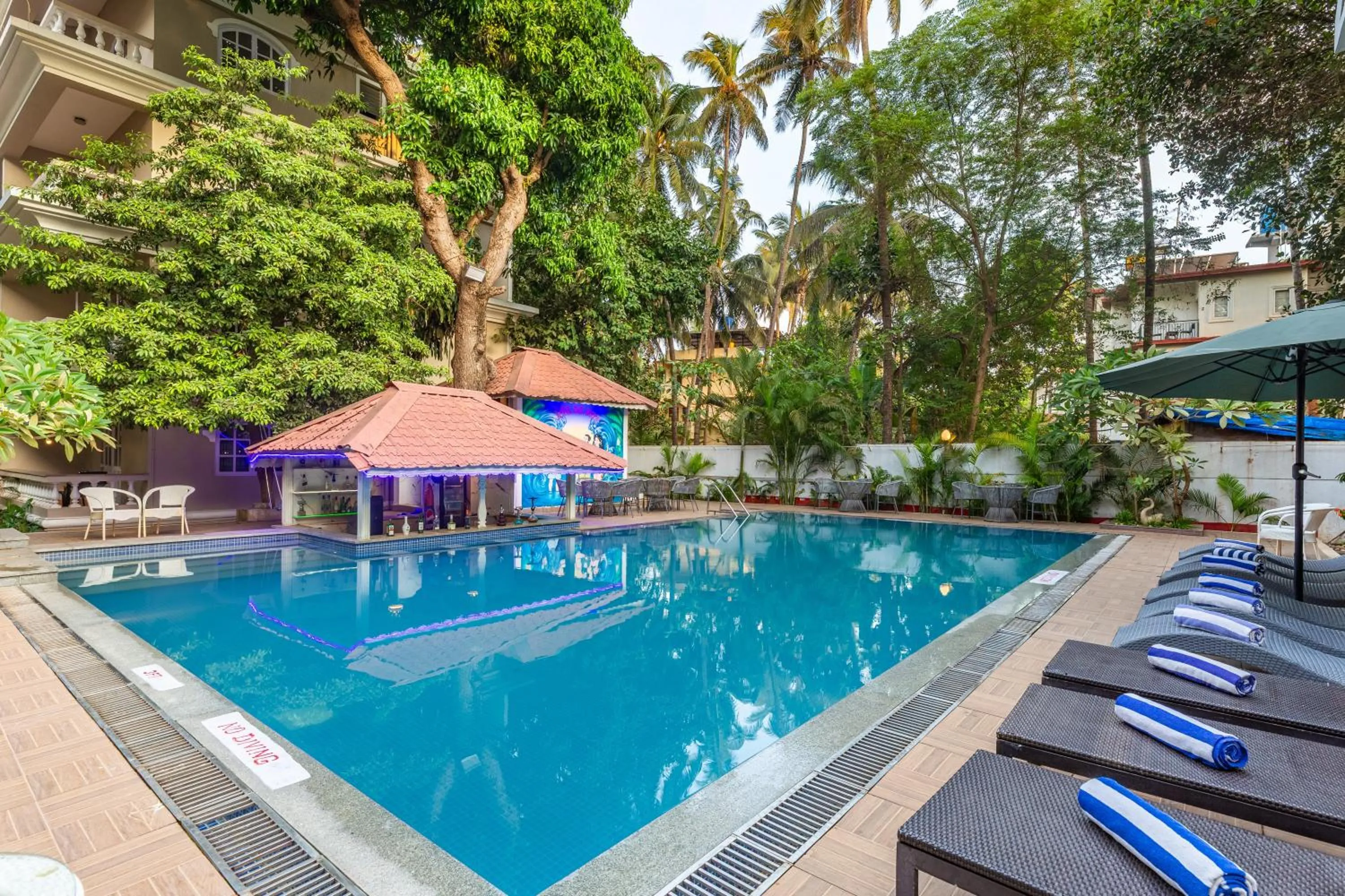 Swimming pool in CALUX Joia Do Mar Resort - Calangute