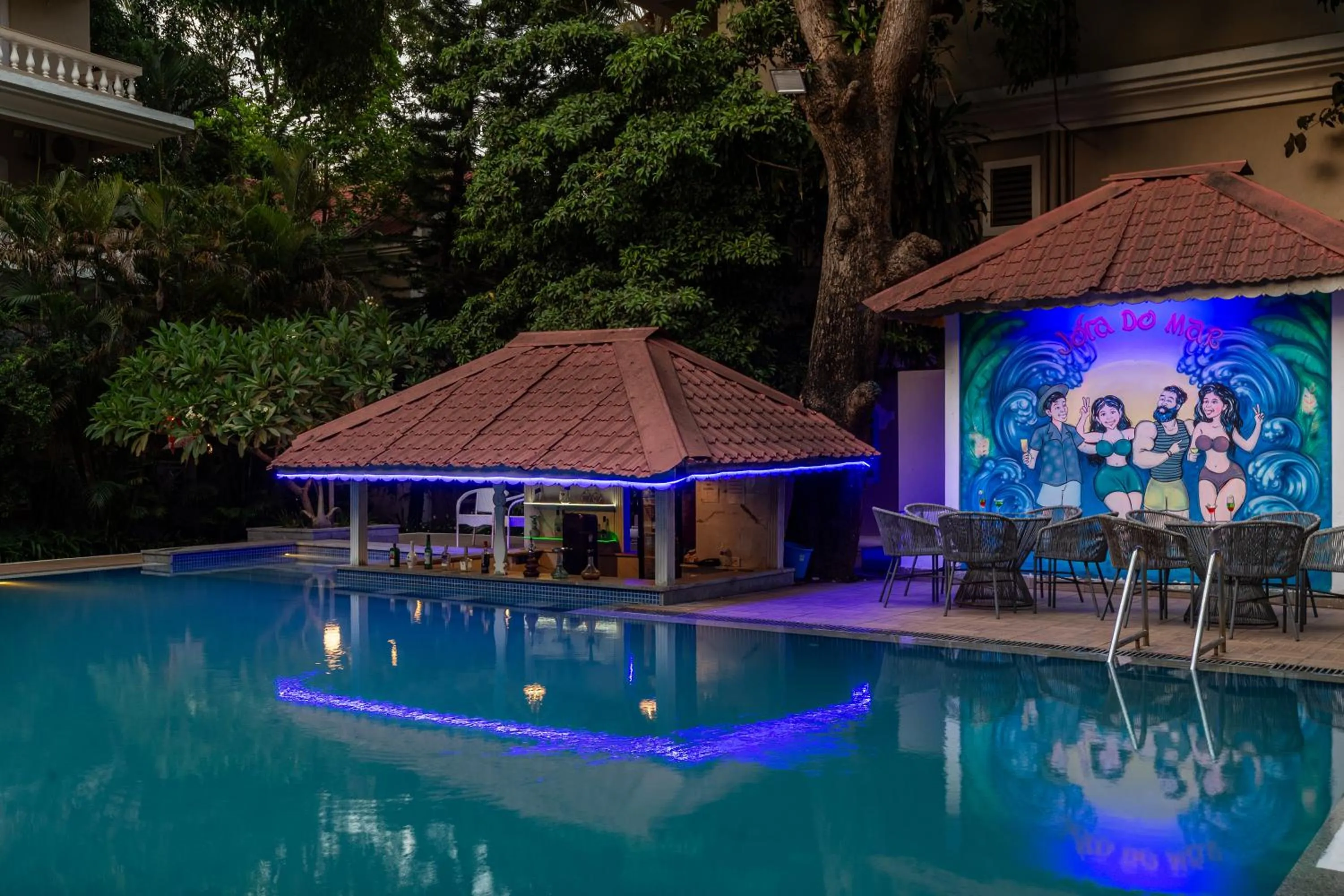 Swimming pool in CALUX Joia Do Mar Resort - Calangute