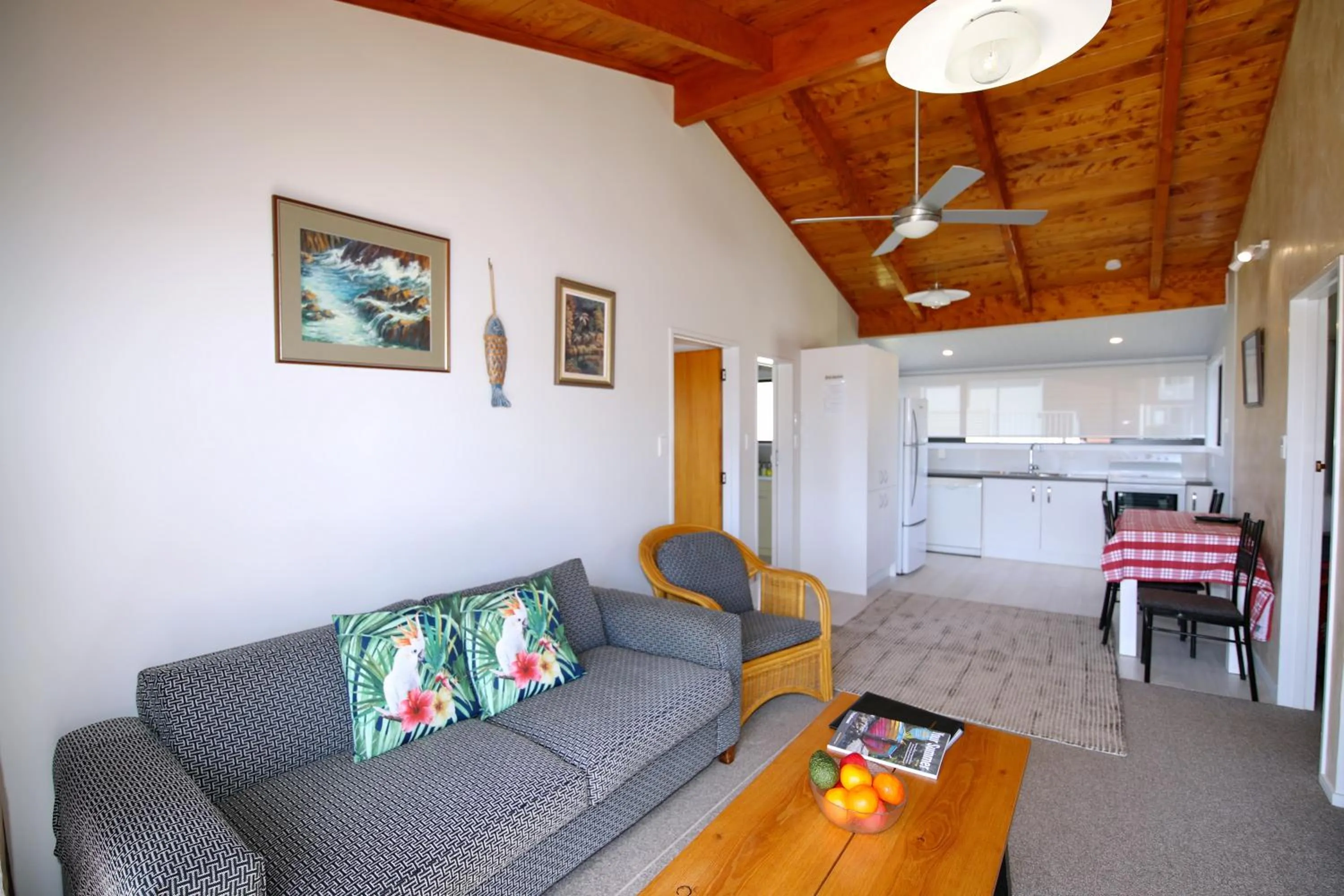 Living room in Blue Marlin Apartments