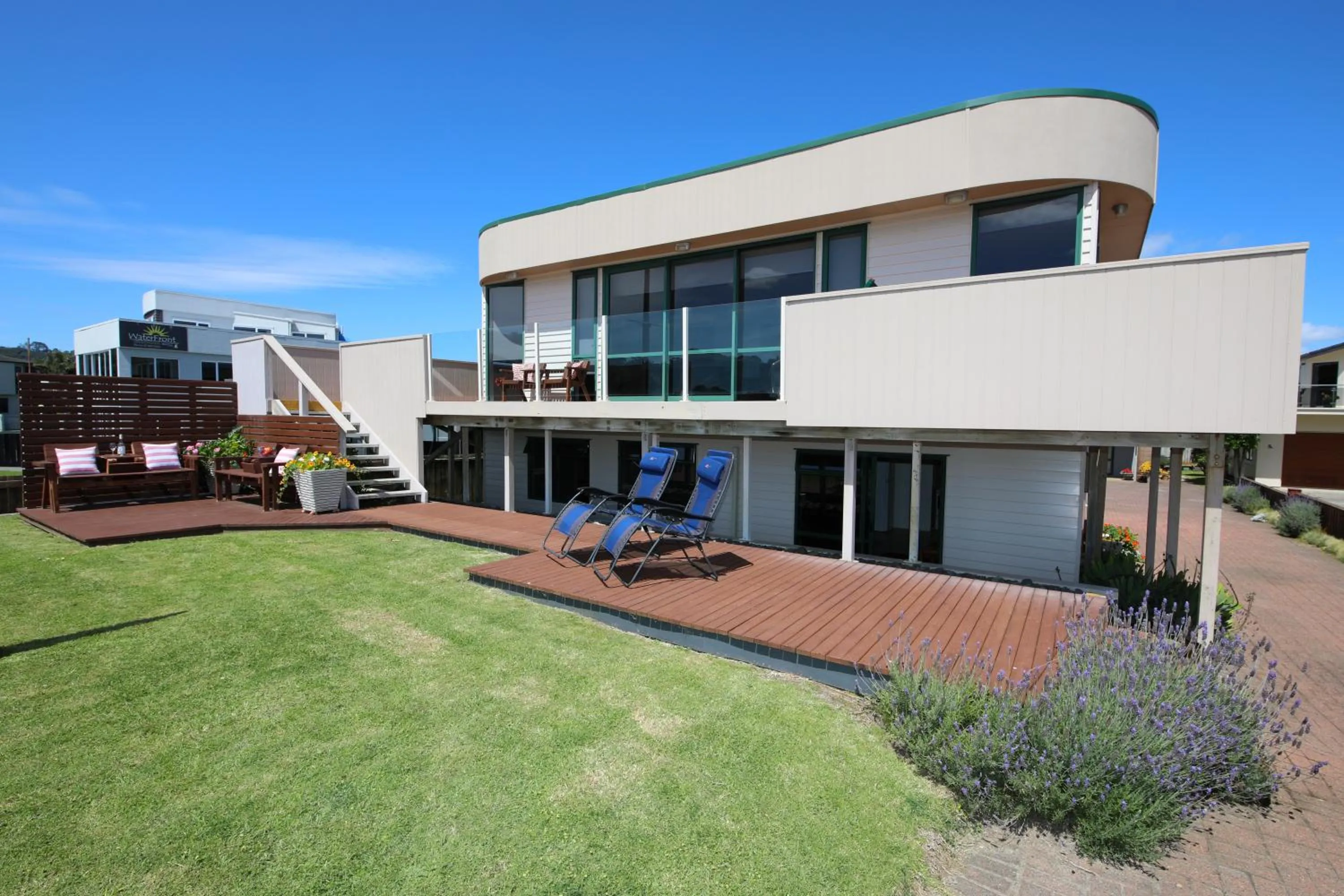 Patio in Blue Marlin Apartments