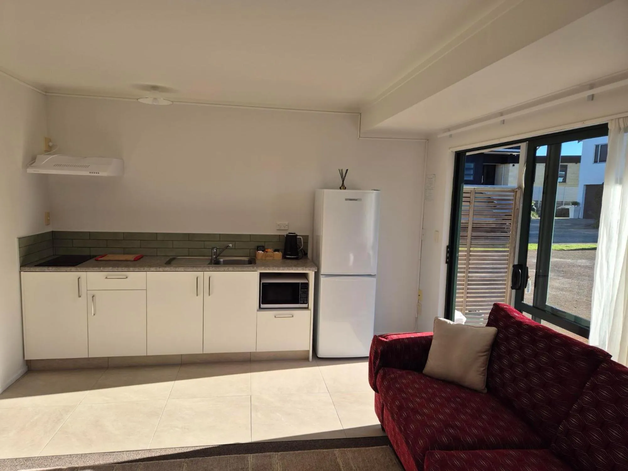 kitchen in Blue Marlin Apartments