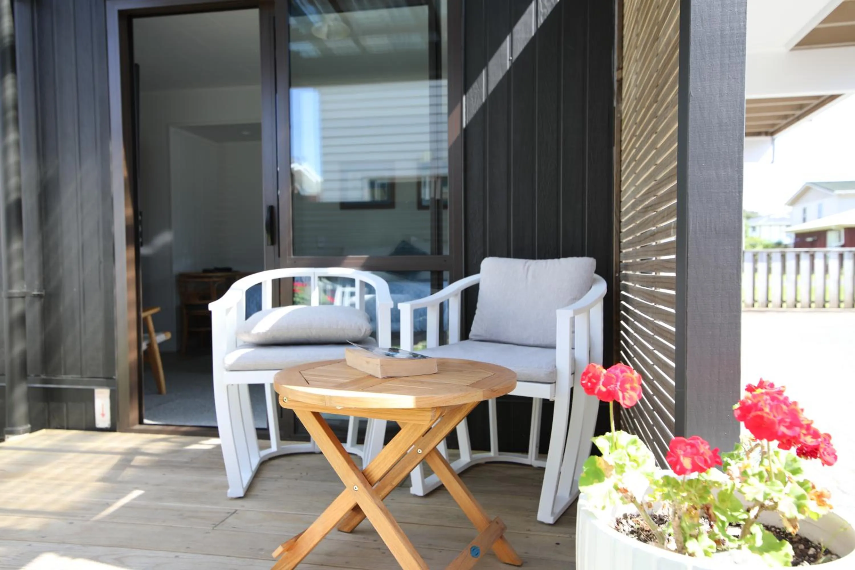 Patio in Blue Marlin Apartments