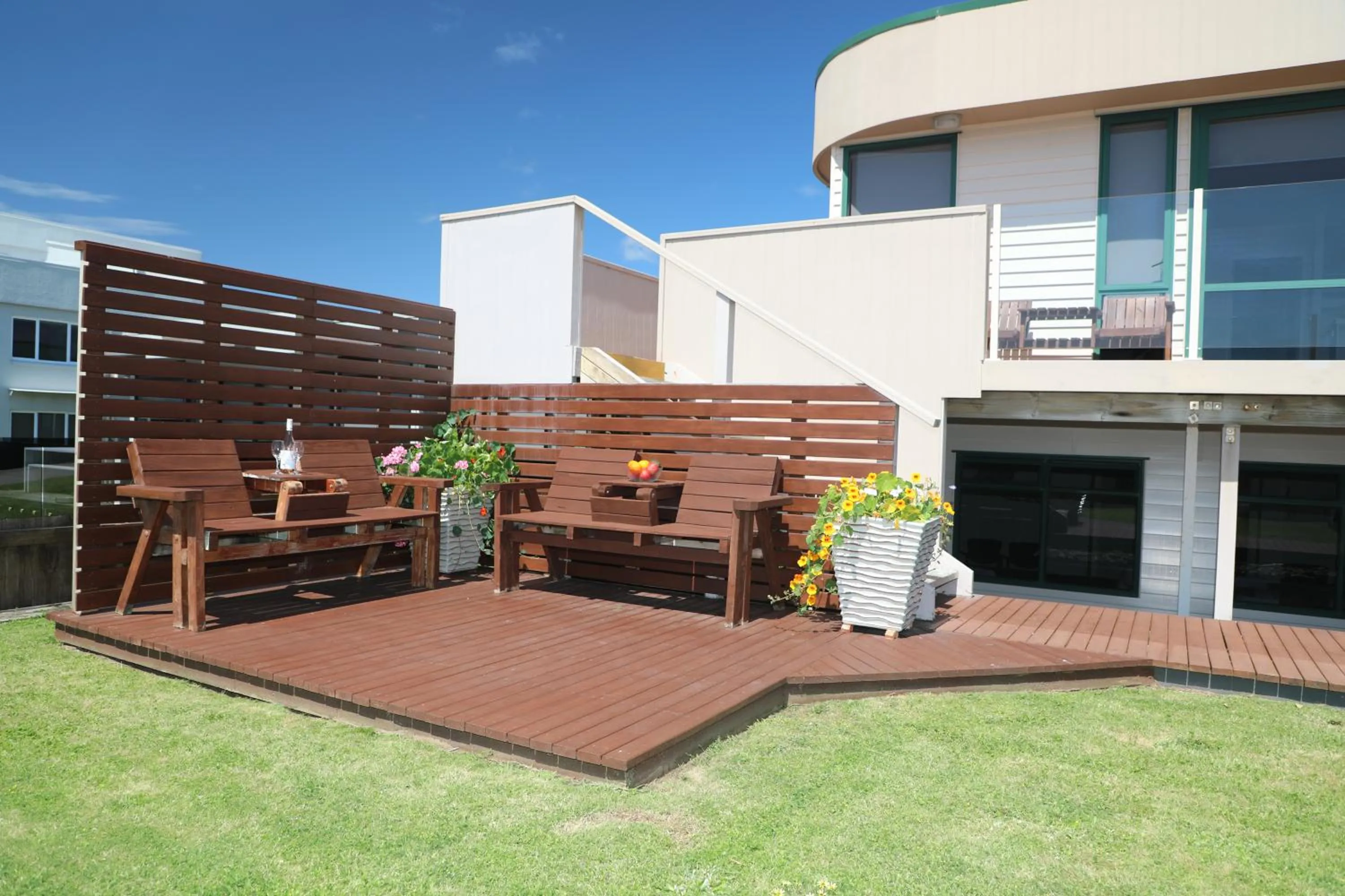Patio in Blue Marlin Apartments
