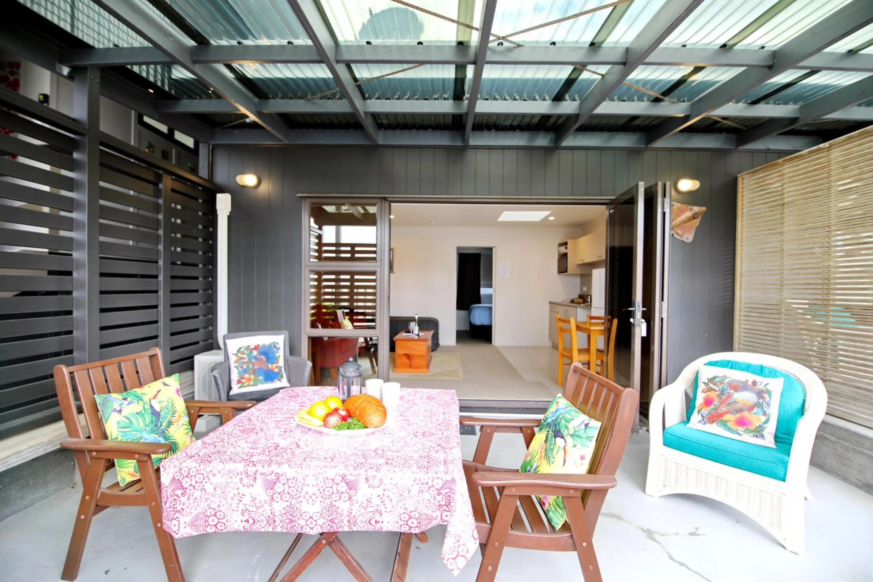 Patio in Blue Marlin Apartments