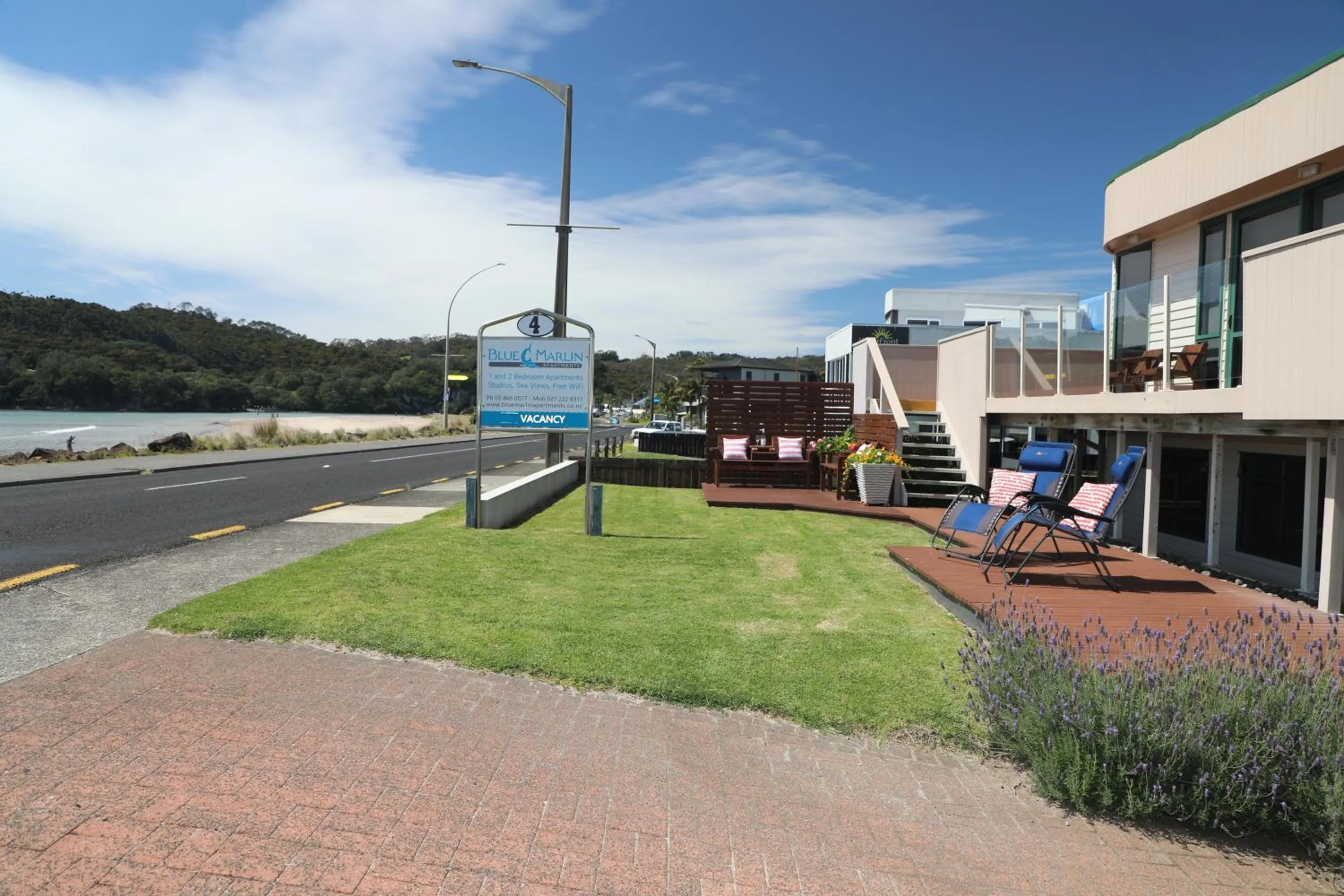 Street view in Blue Marlin Apartments