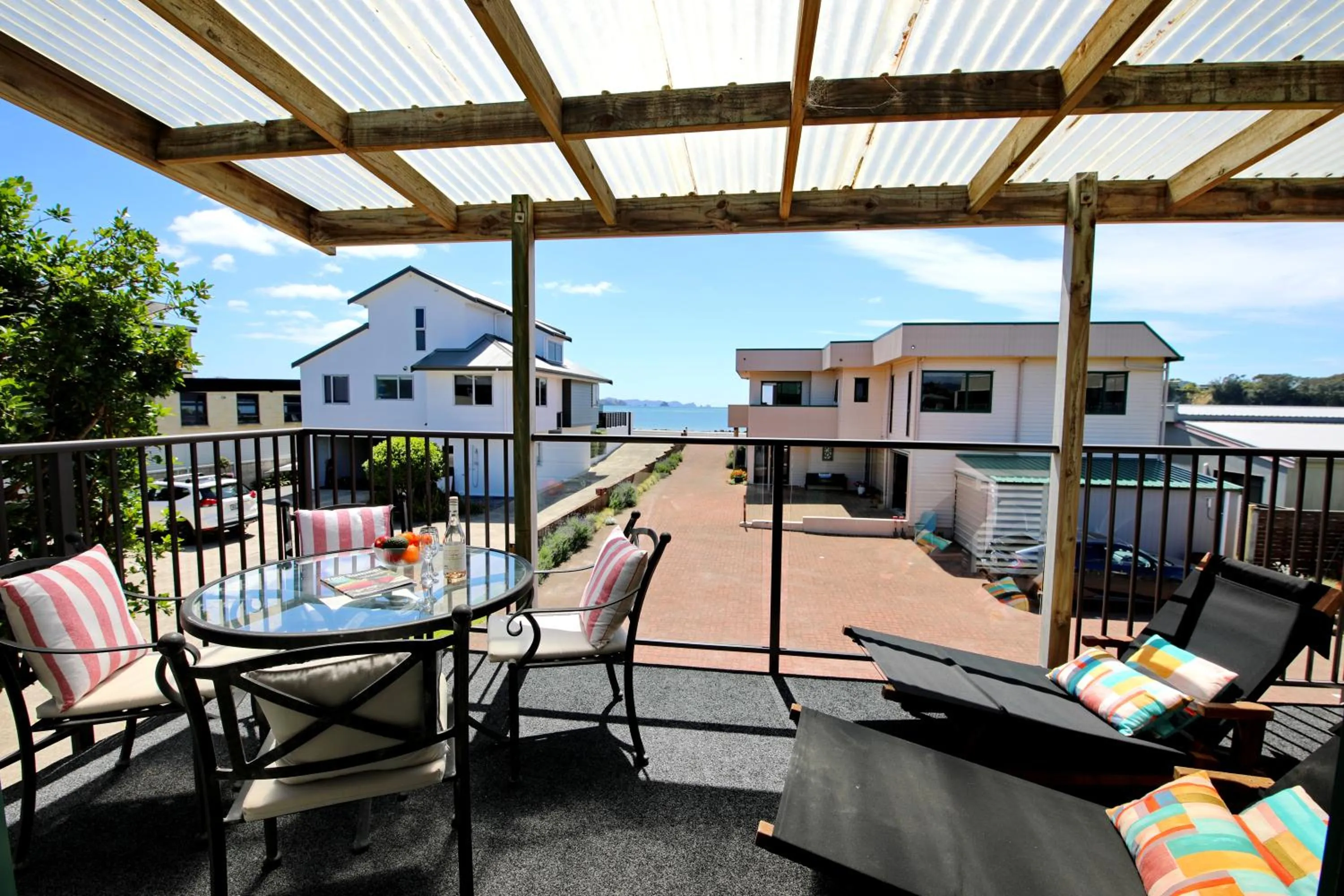 Patio in Blue Marlin Apartments