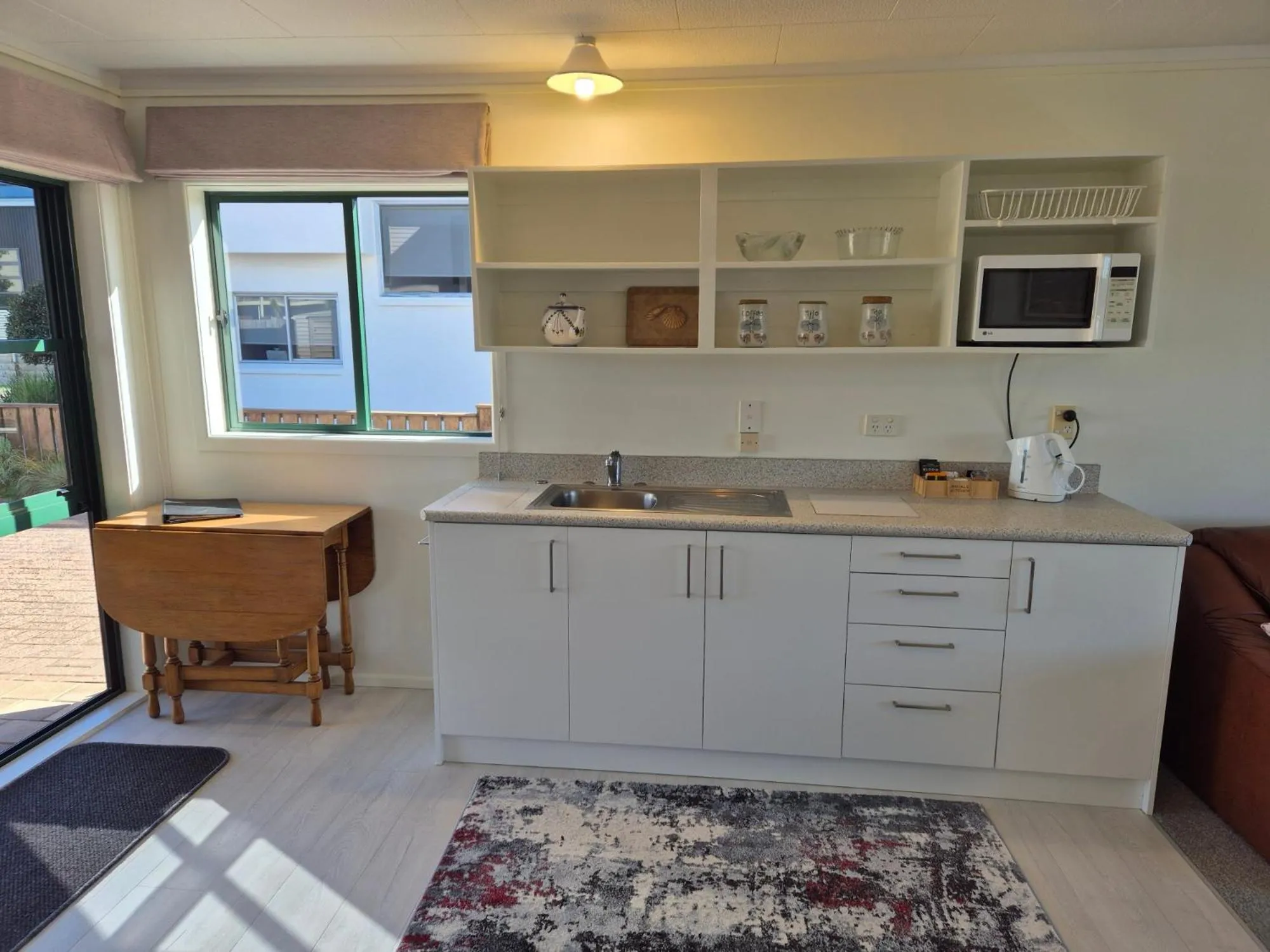 kitchen in Blue Marlin Apartments