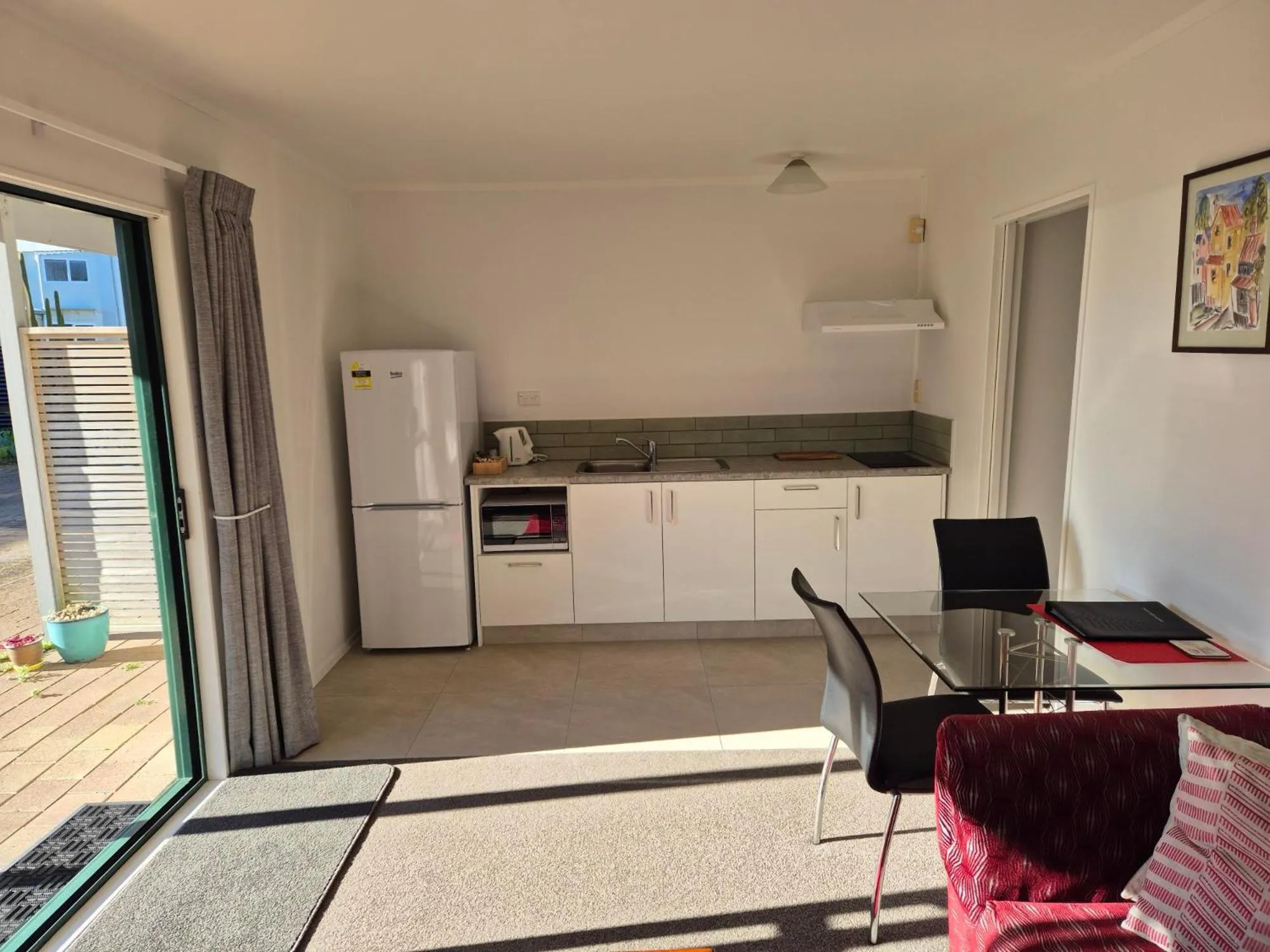 kitchen in Blue Marlin Apartments