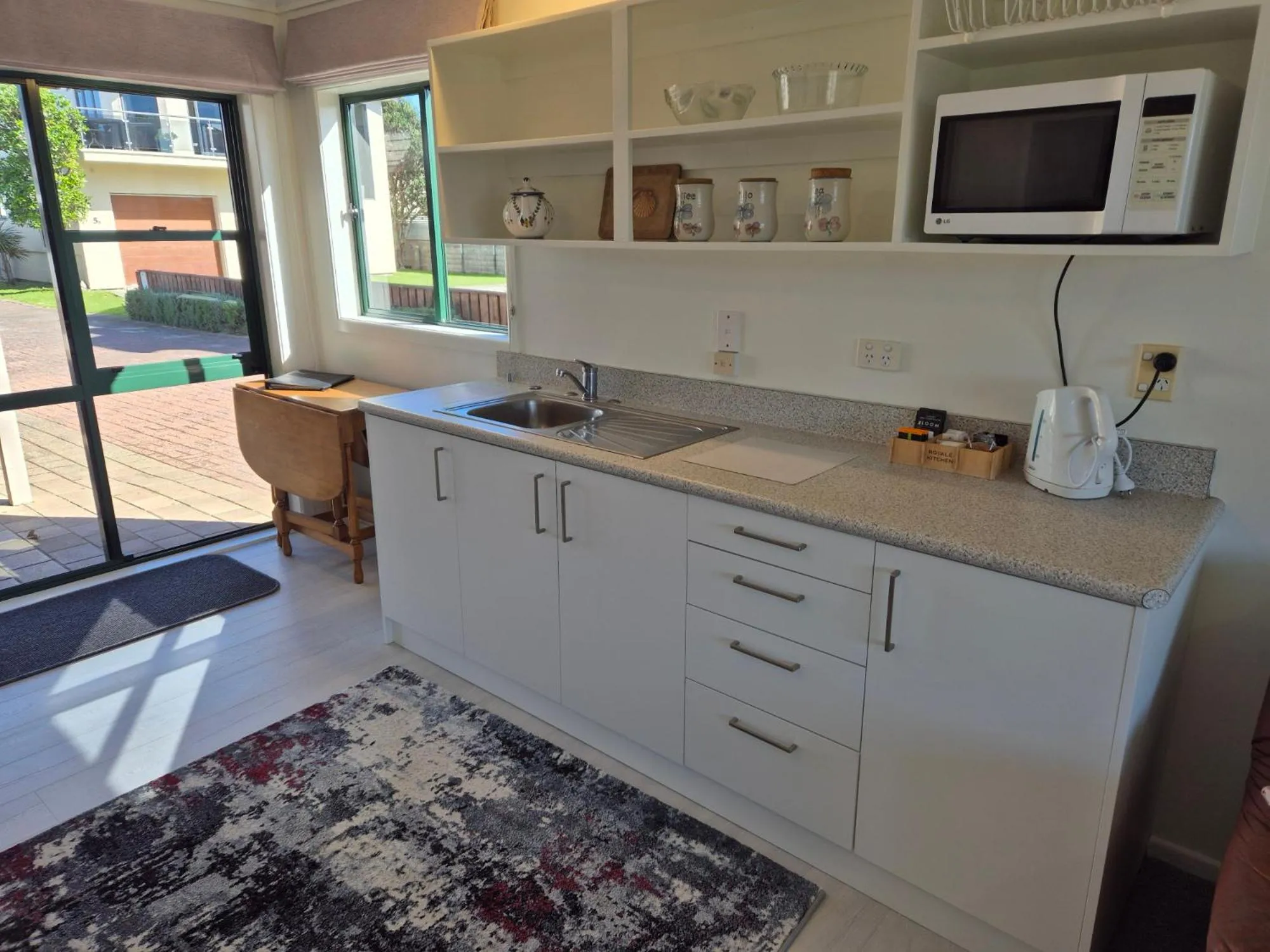 kitchen in Blue Marlin Apartments