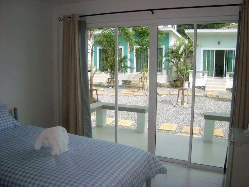 Bed in Charlie's Bungalows