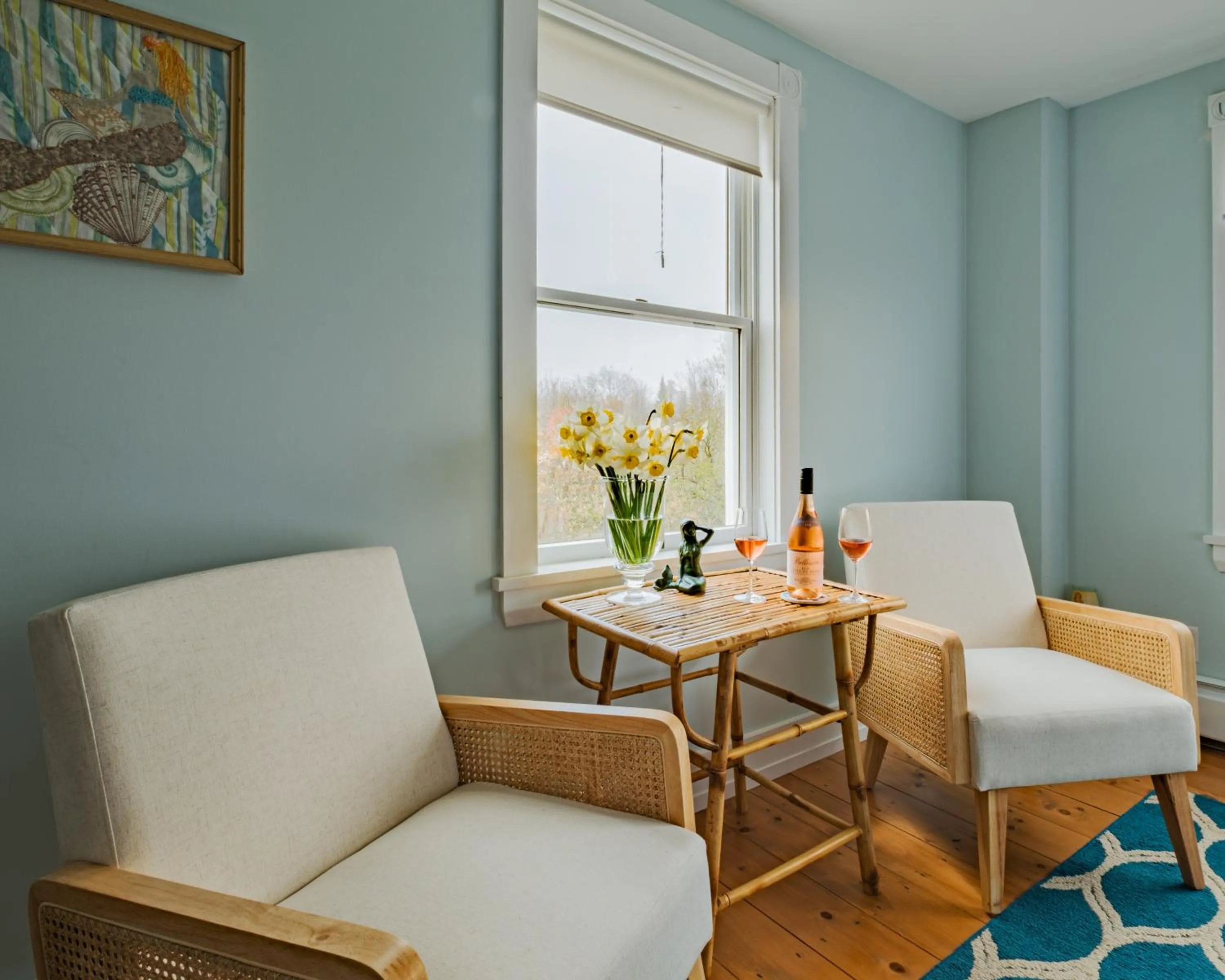 Seating area in The Bradley Inn