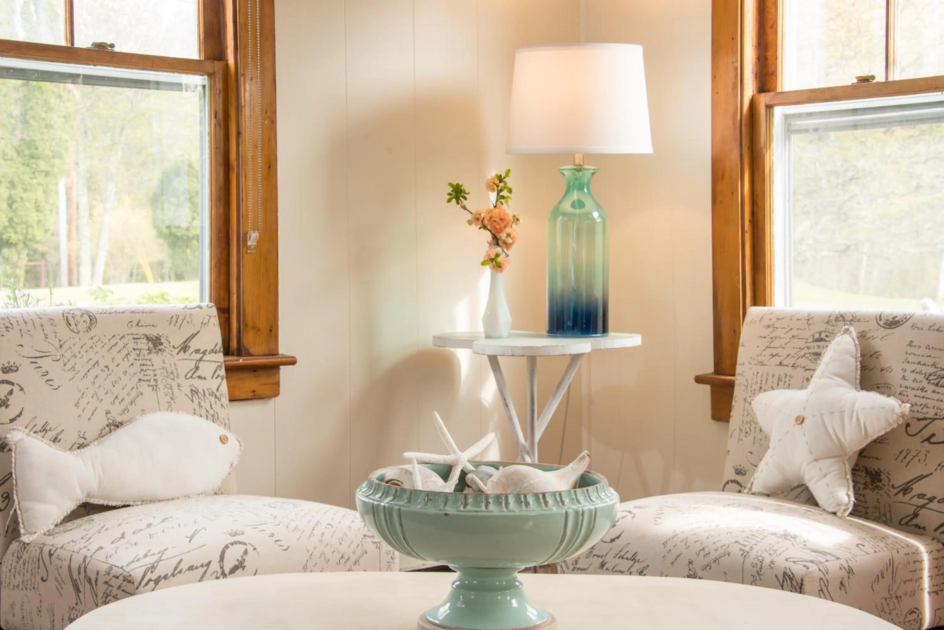 Seating area in The Bradley Inn