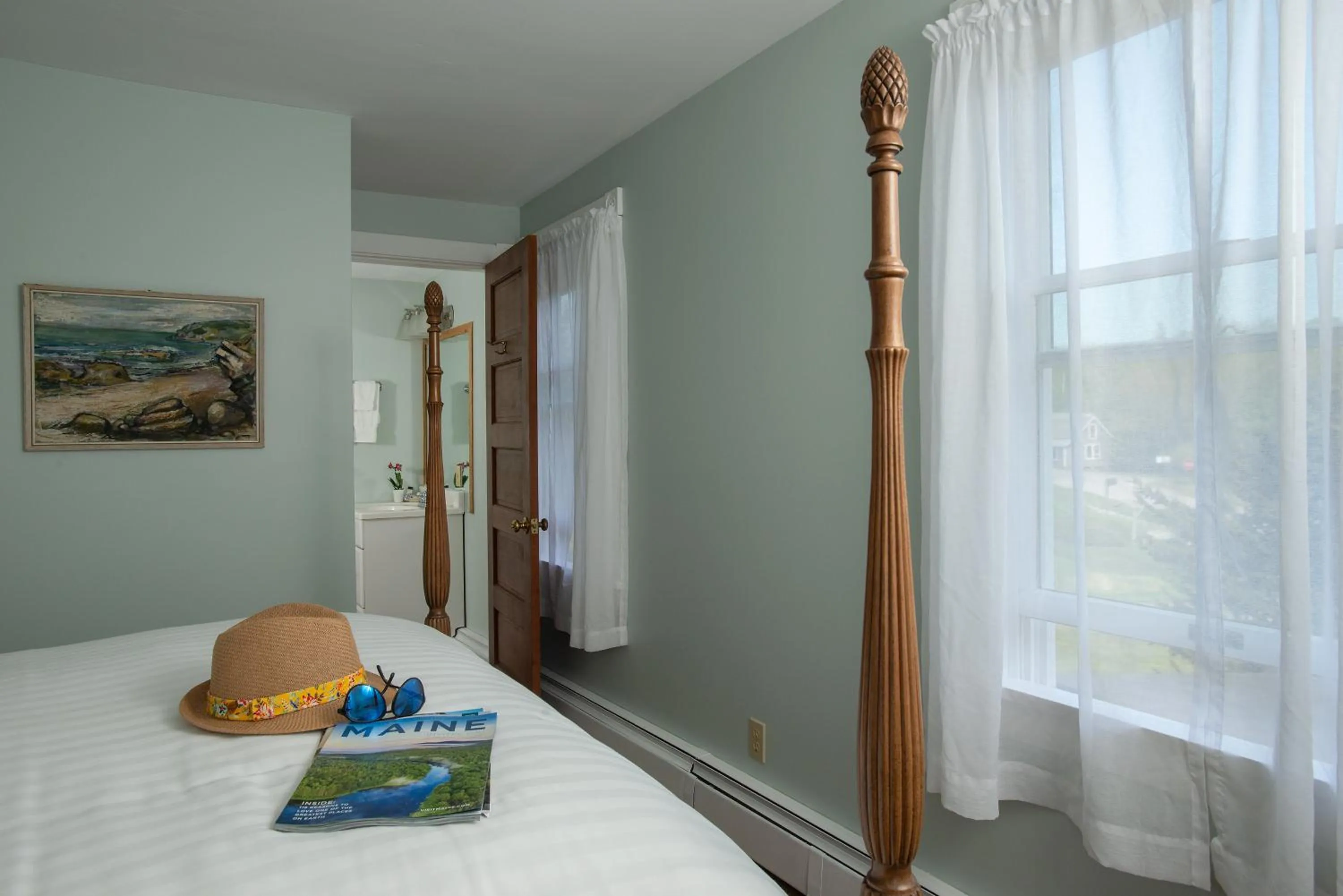 Bedroom in The Bradley Inn